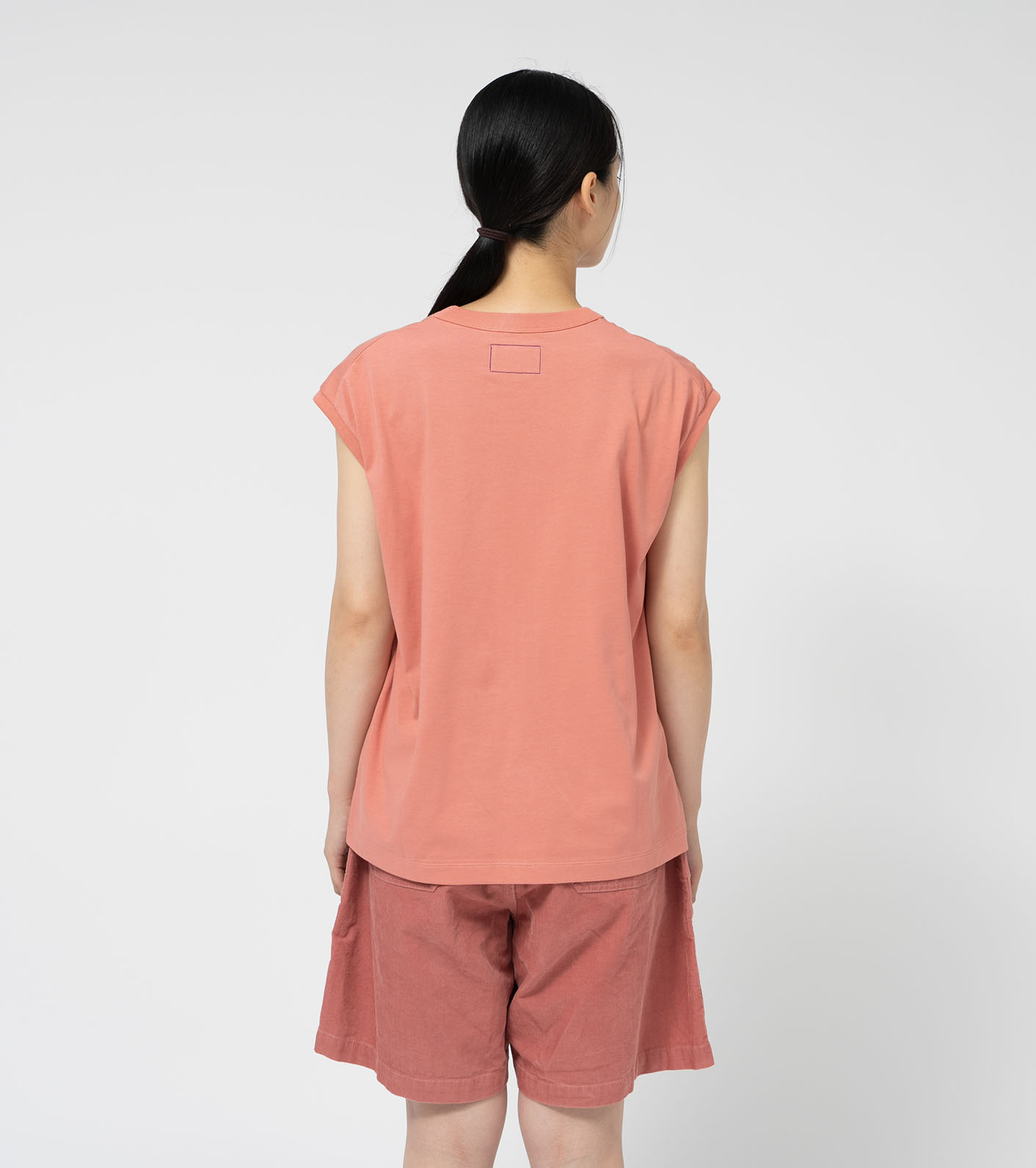 Cotton Jersey Sleeveless Tee