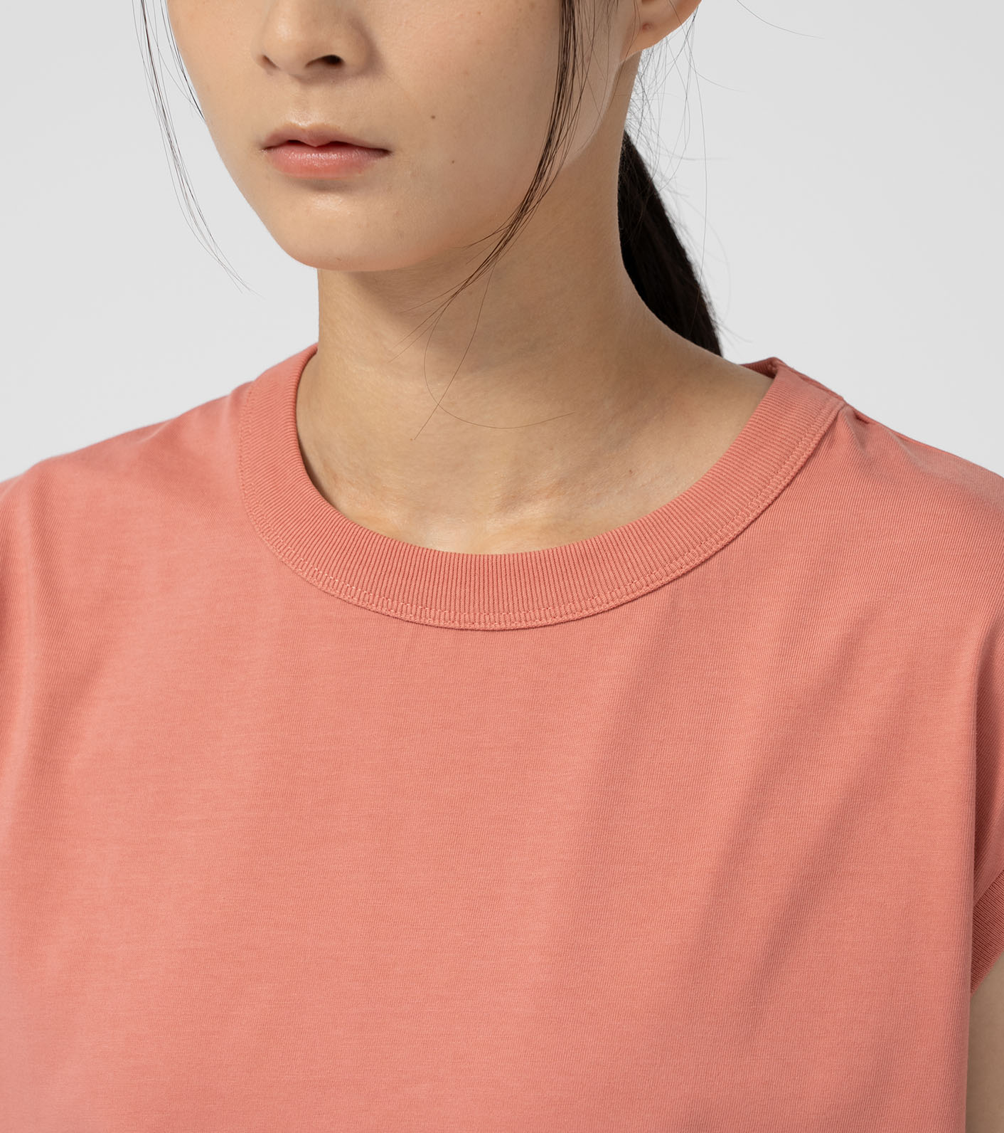Cotton Jersey Sleeveless Tee