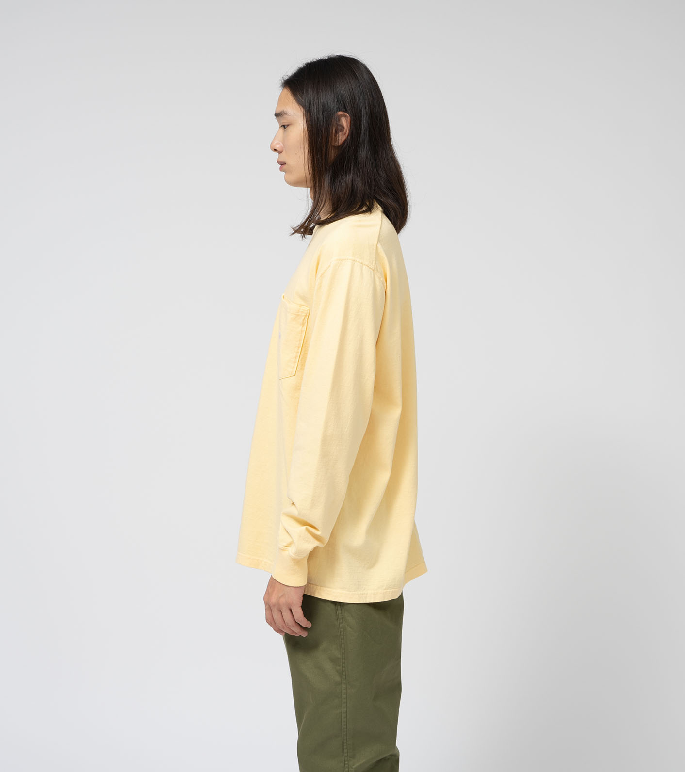 7oz Long Sleeve Pocket Tee