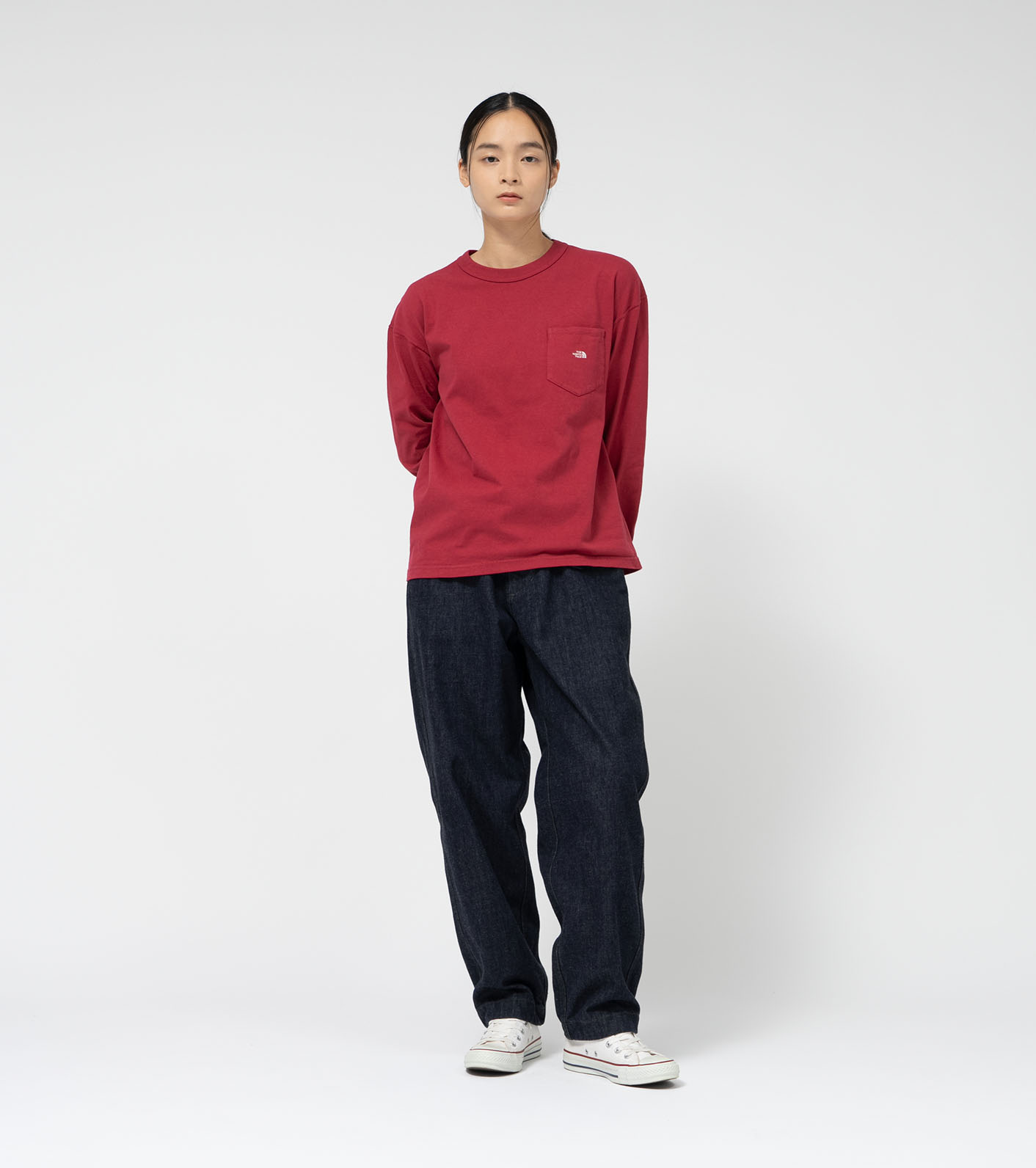 7oz Long Sleeve Pocket Tee