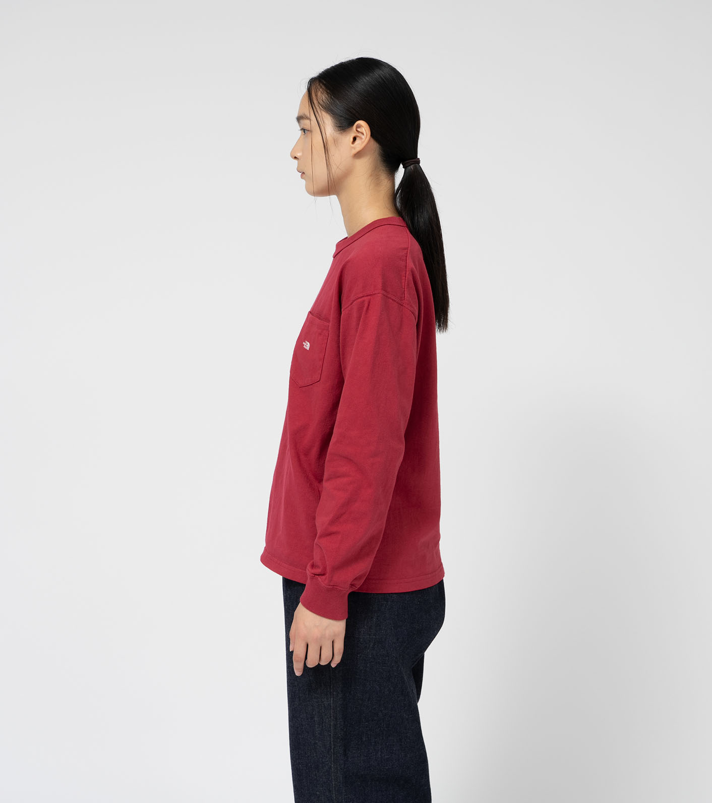 7oz Long Sleeve Pocket Tee