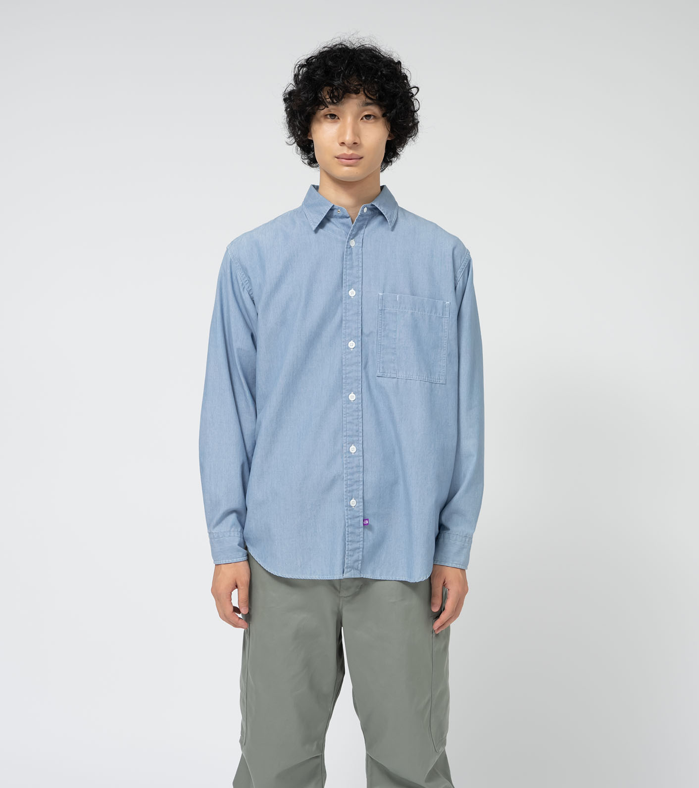 Regular Collar Chambray Field Shirt