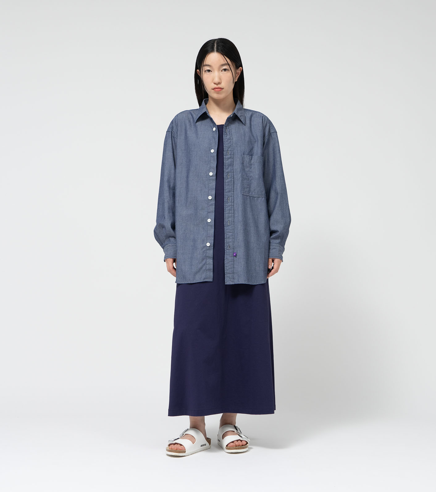 Regular Collar Chambray Field Shirt