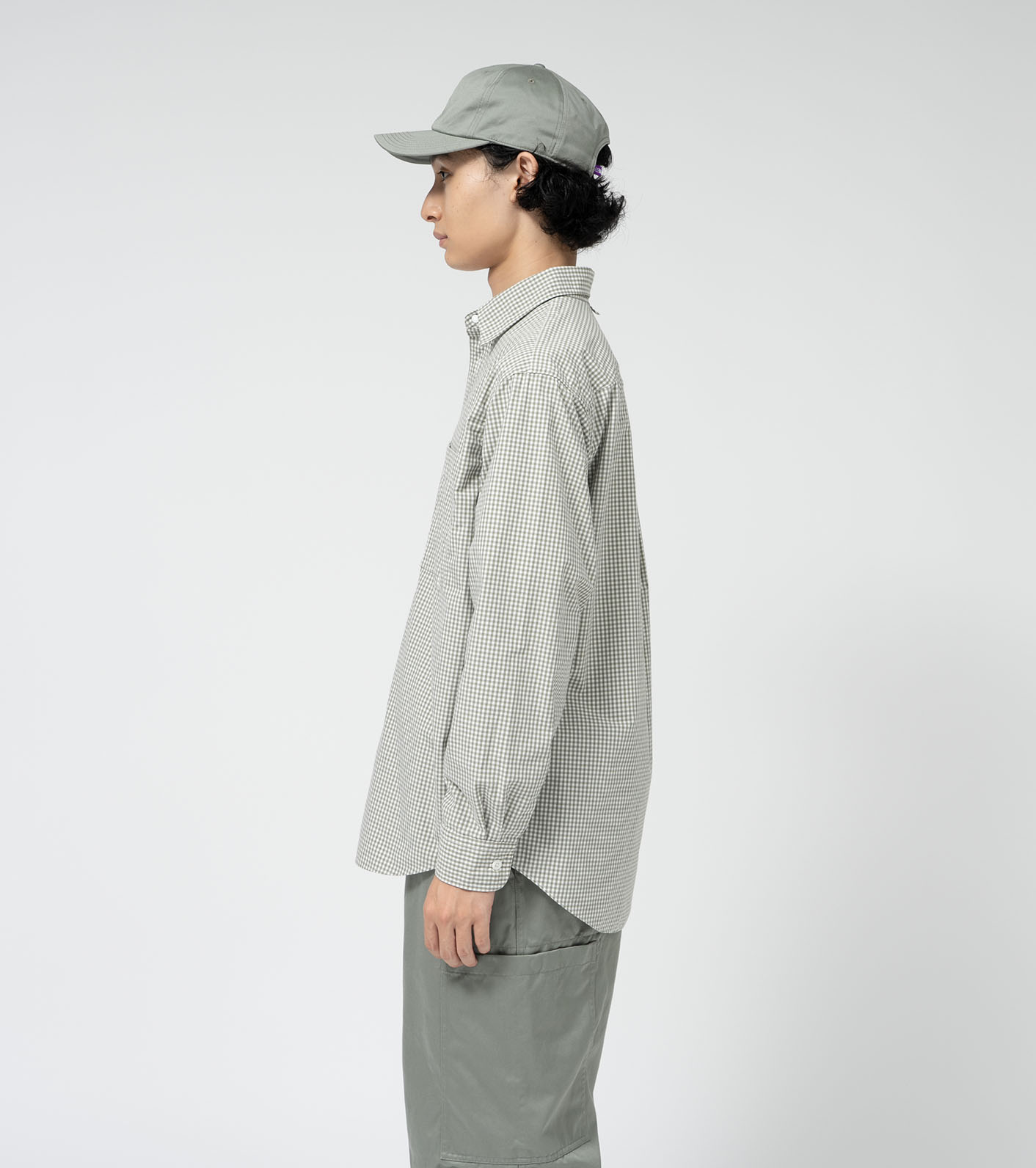 Regular Collar Gingham Field Shirt