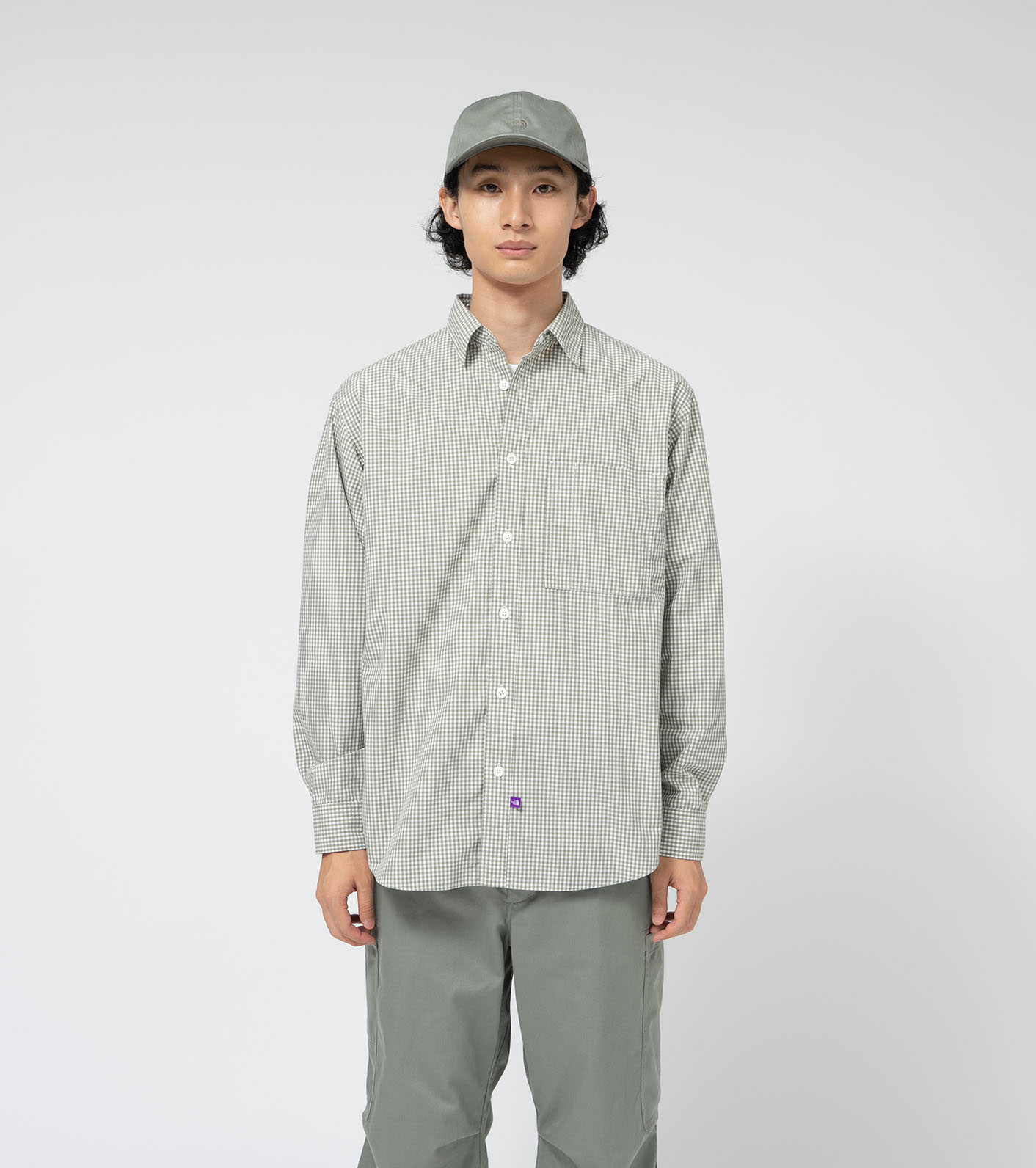 Regular Collar Gingham Field Shirt