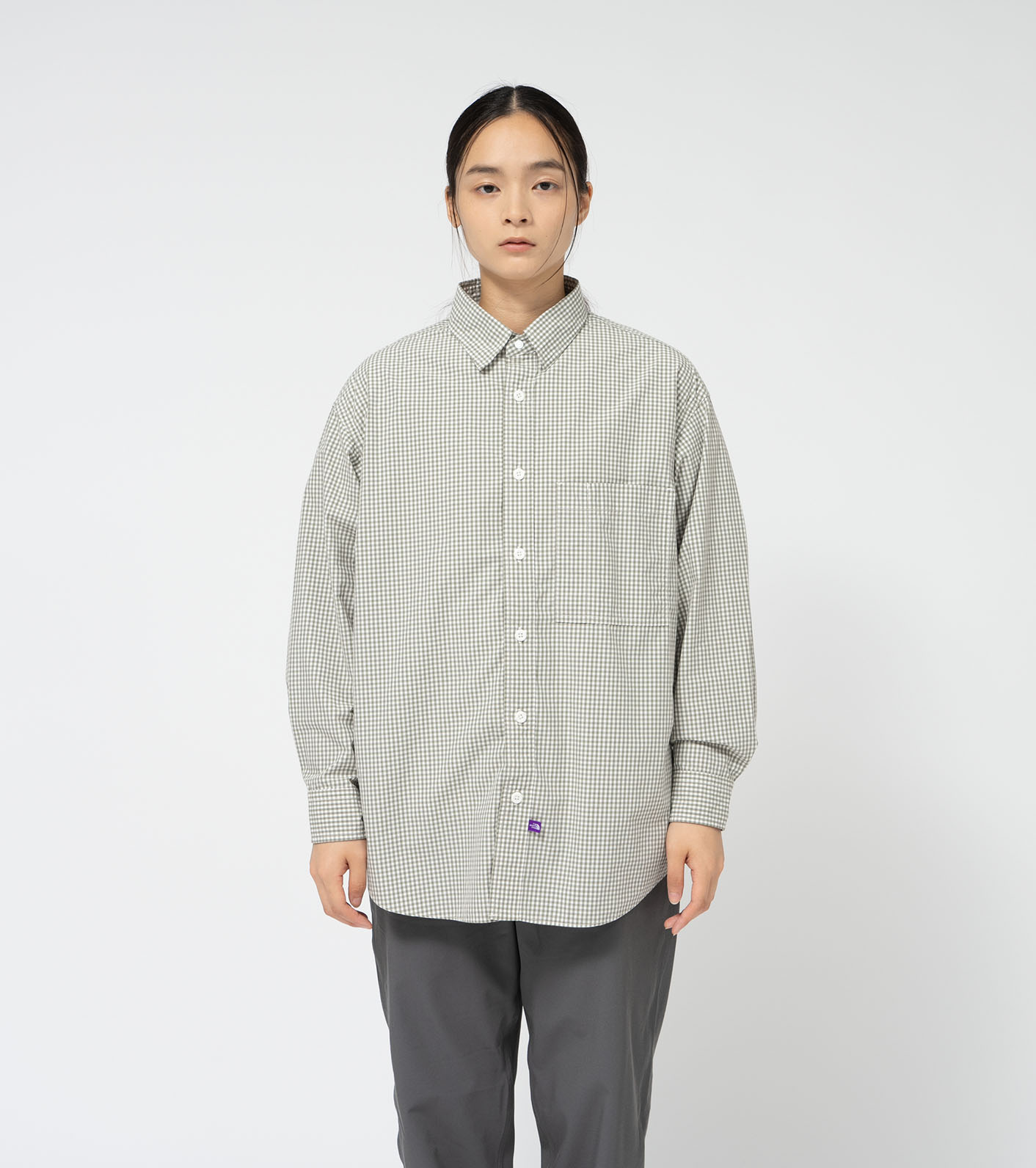 Regular Collar Gingham Field Shirt