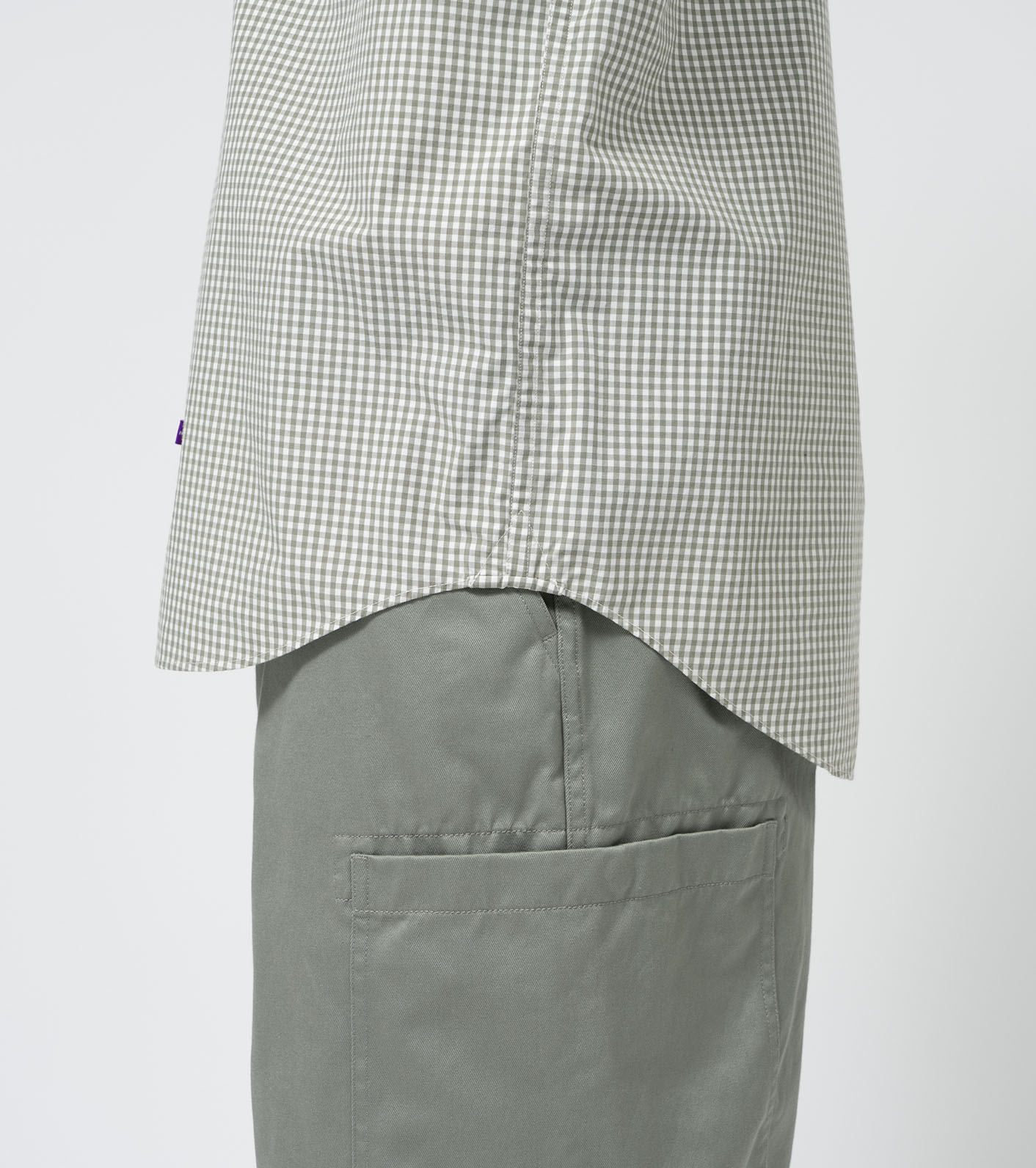 Regular Collar Gingham Field Shirt