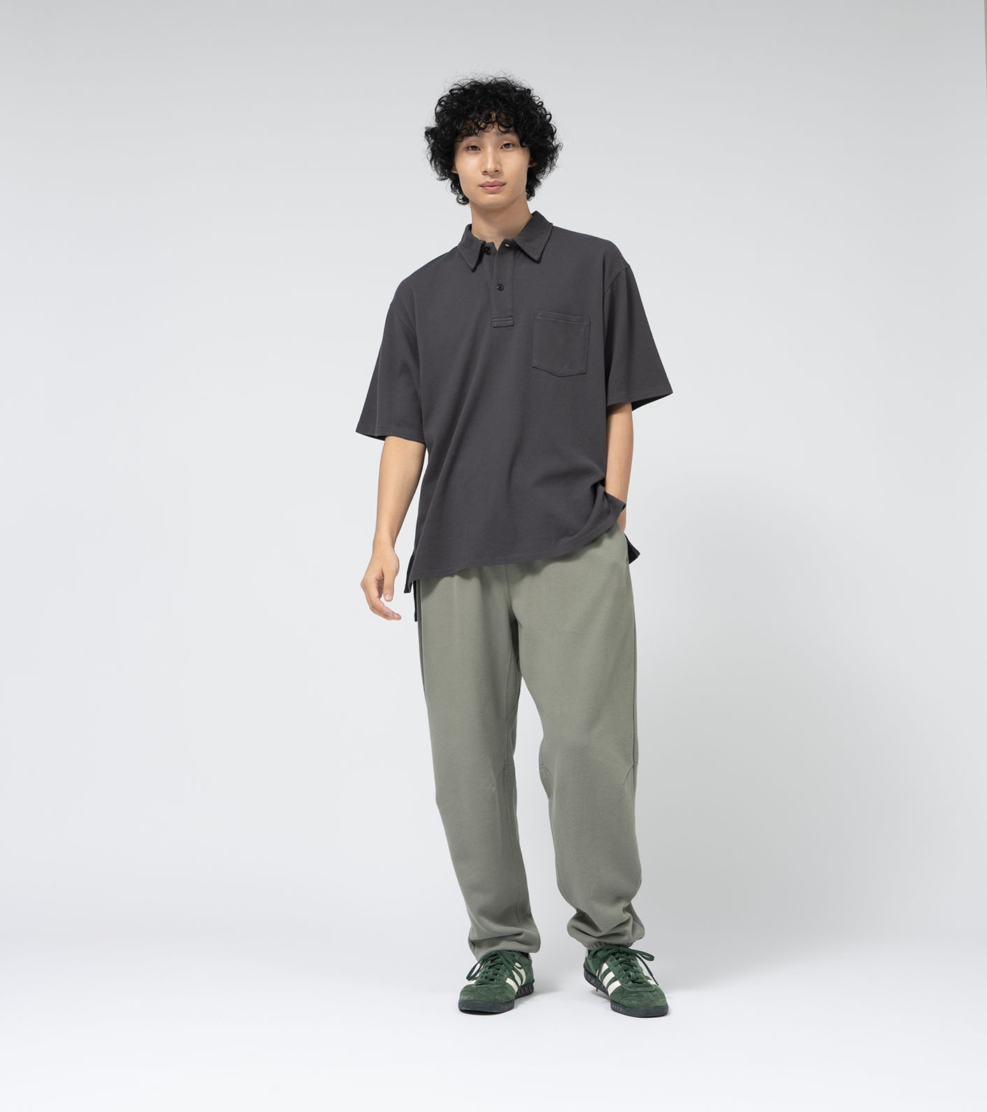 Moss Stitch Field Big Polo