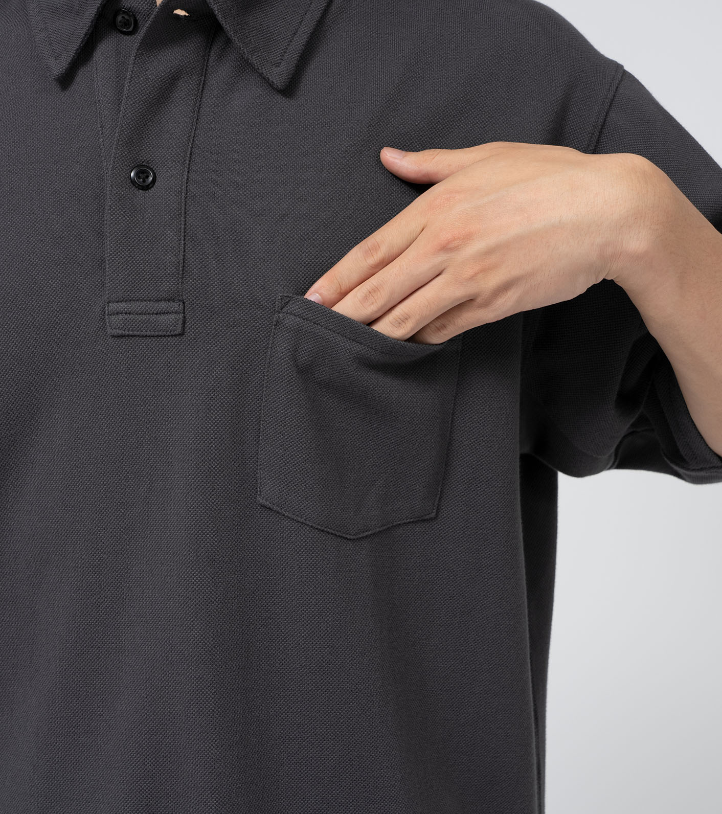 Moss Stitch Field Big Polo