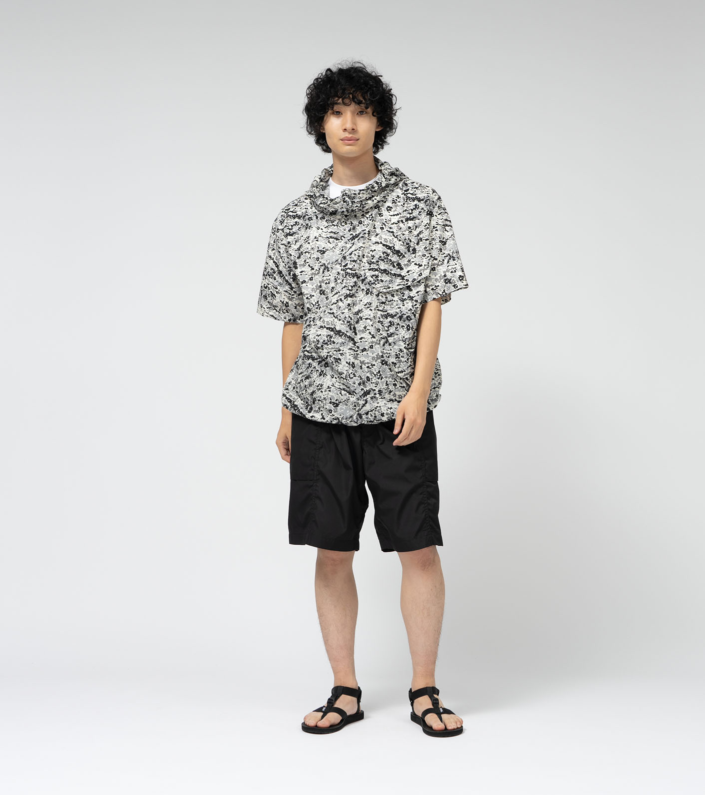 Flower Printed Field Pullover
