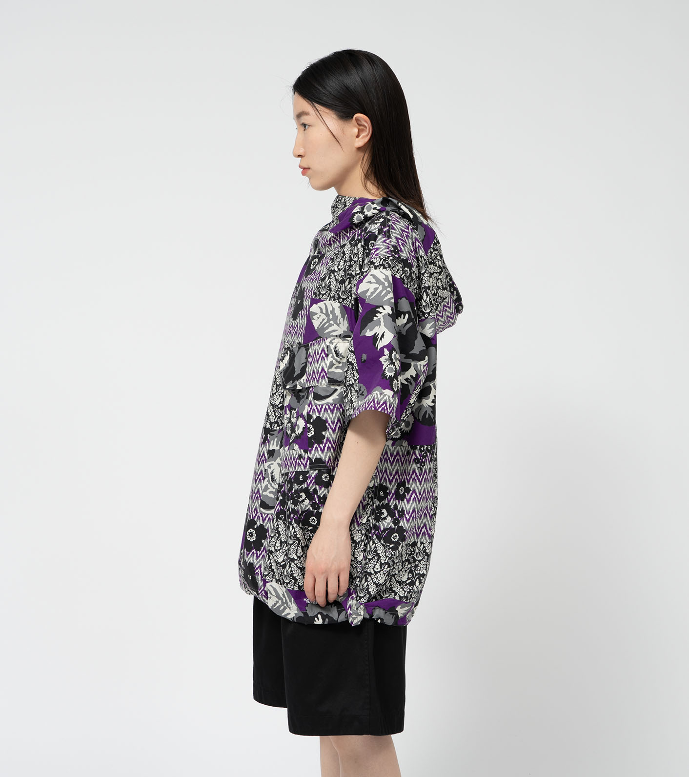 Flower Printed Field Pullover
