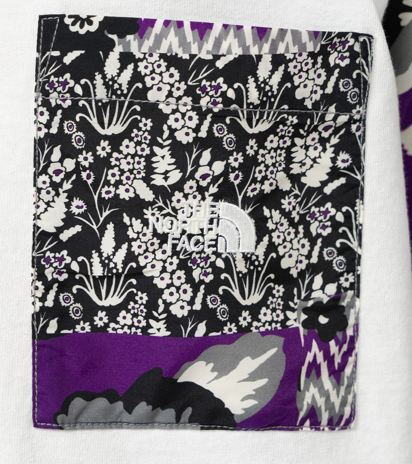 Flower Printed Field Tee