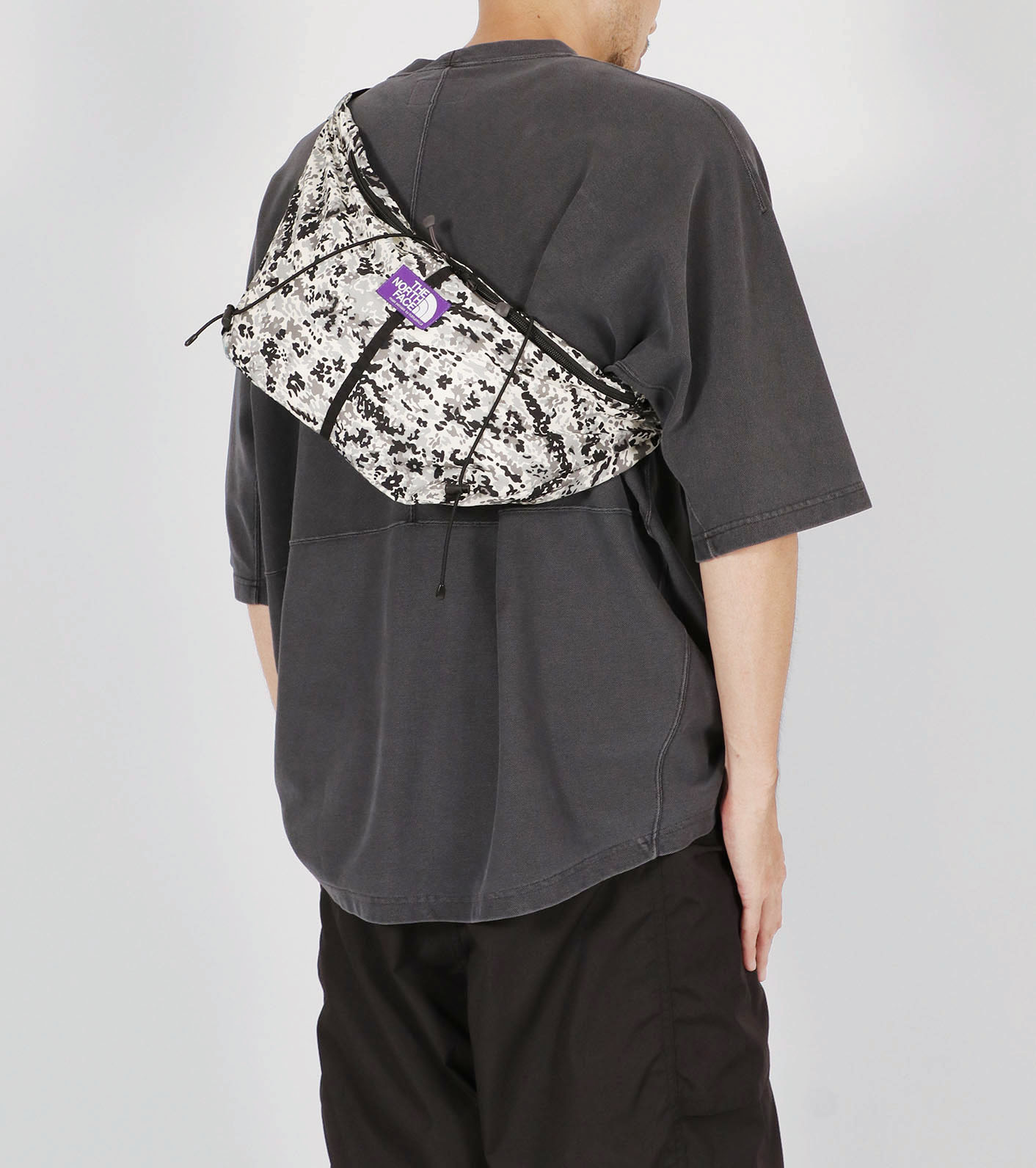 Flower Printed Field Wrap Bag