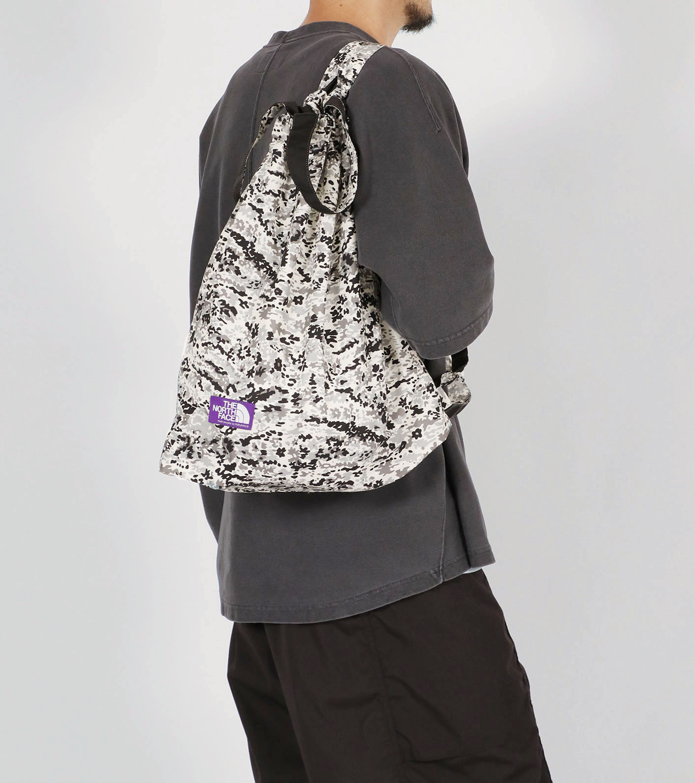 Flower Printed Field Tote