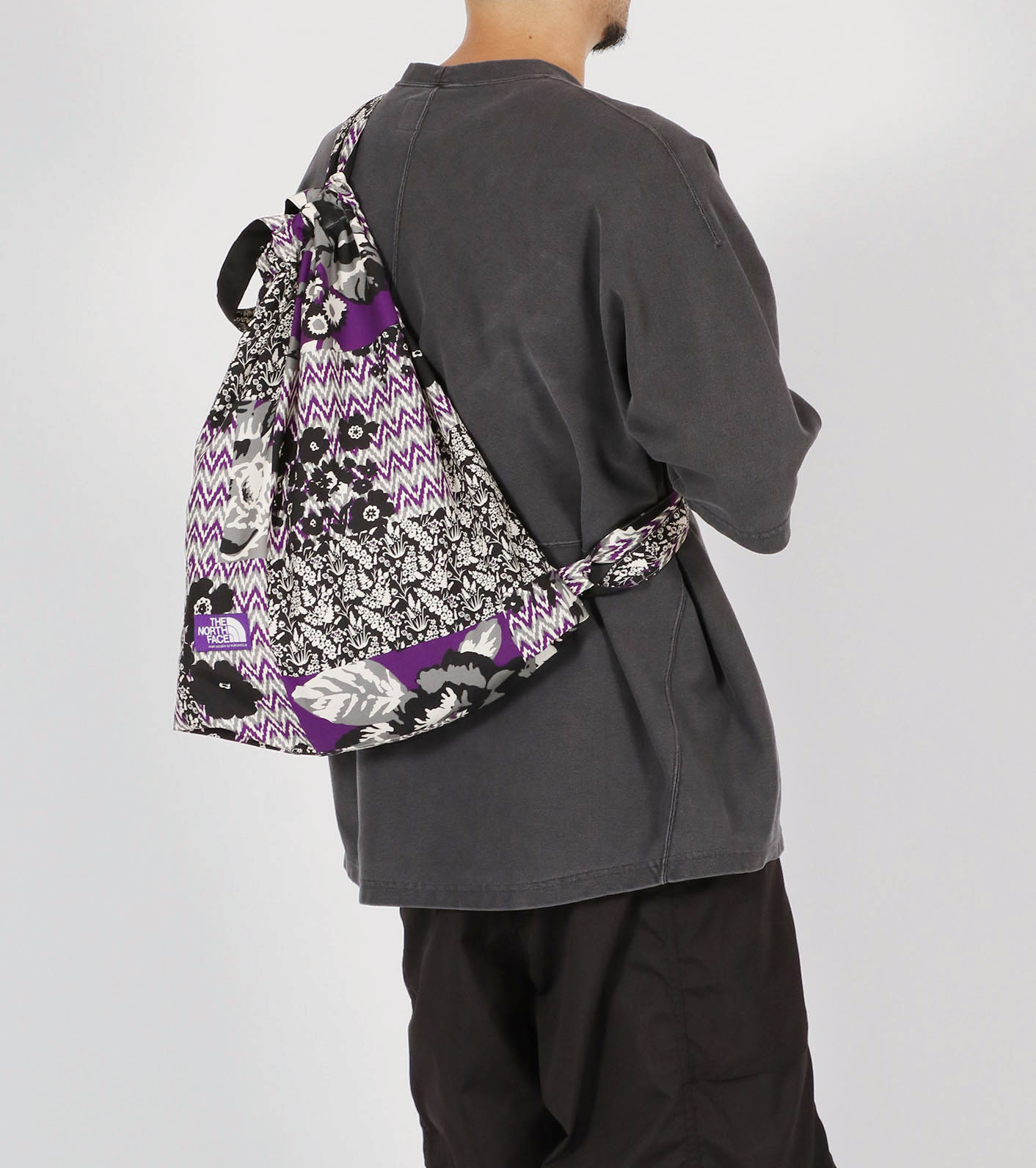 Flower Printed Field Tote