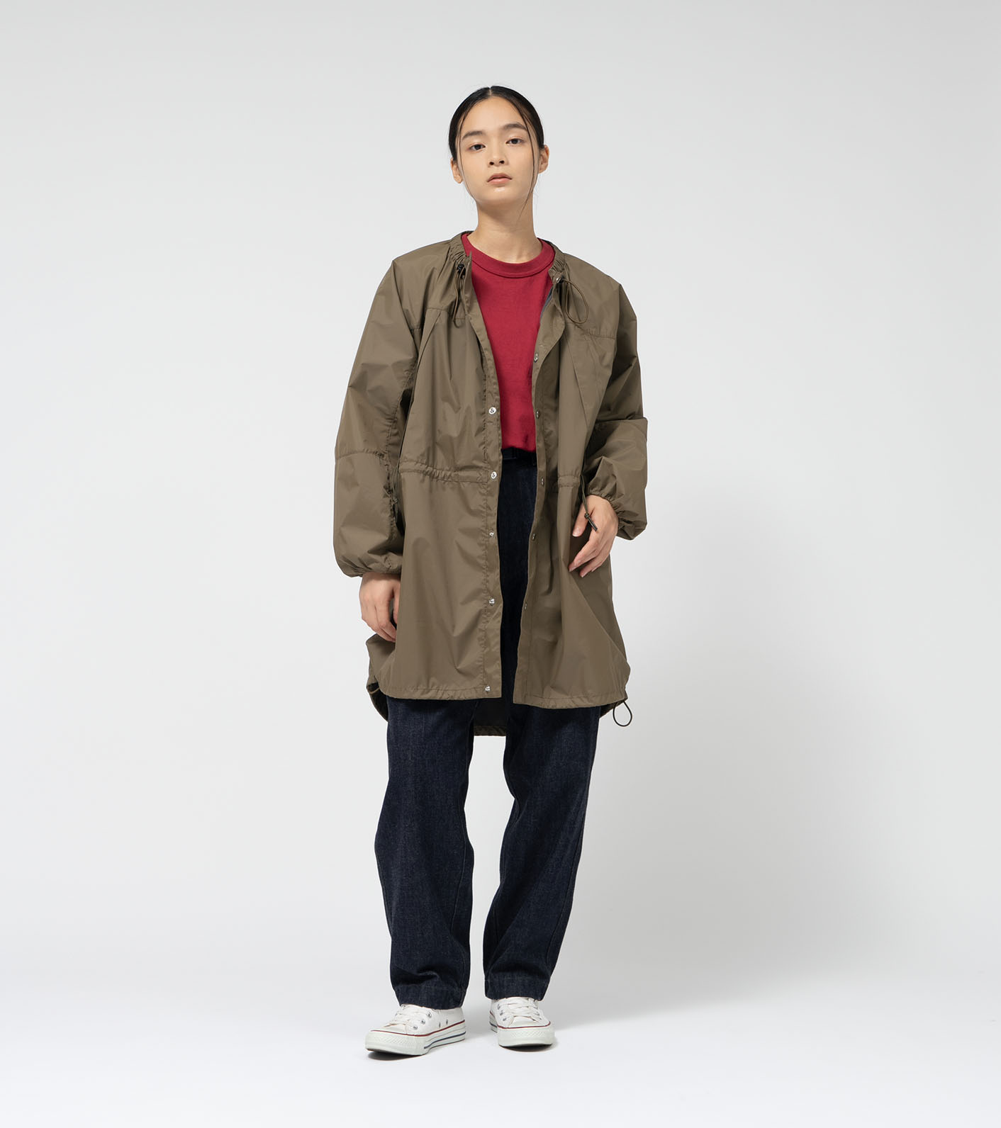 Field Shirred Coat