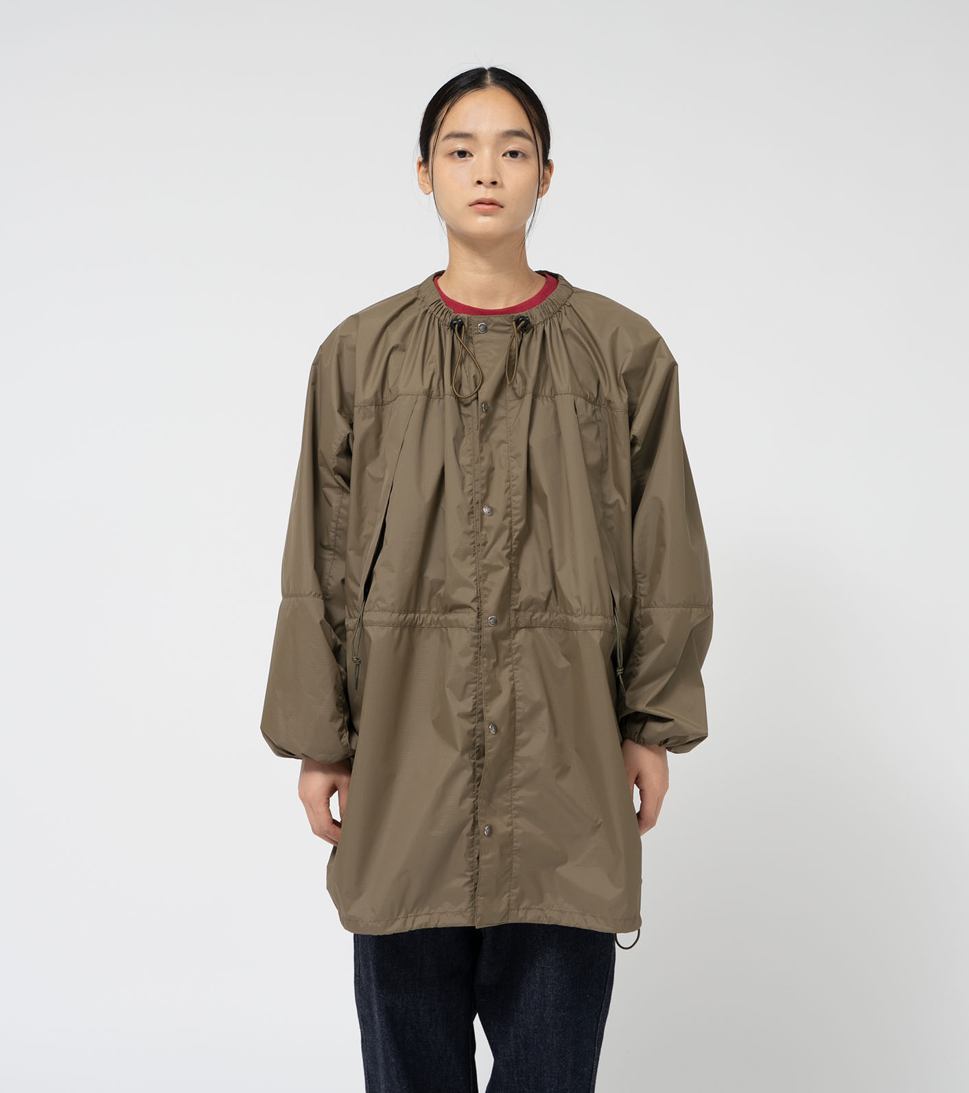 Field Shirred Coat