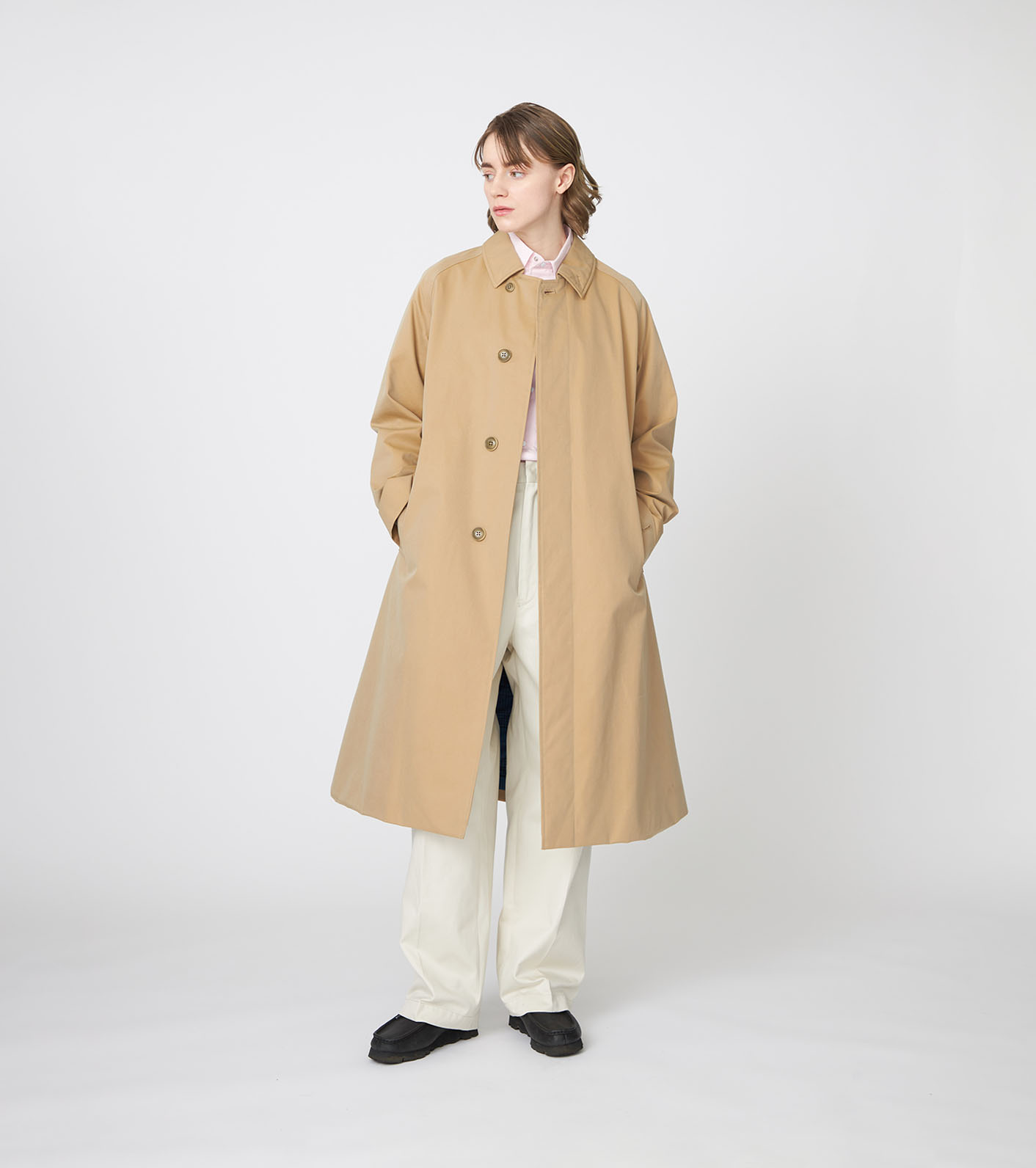2L Cotton GORE-TEX Balmacaan Coat