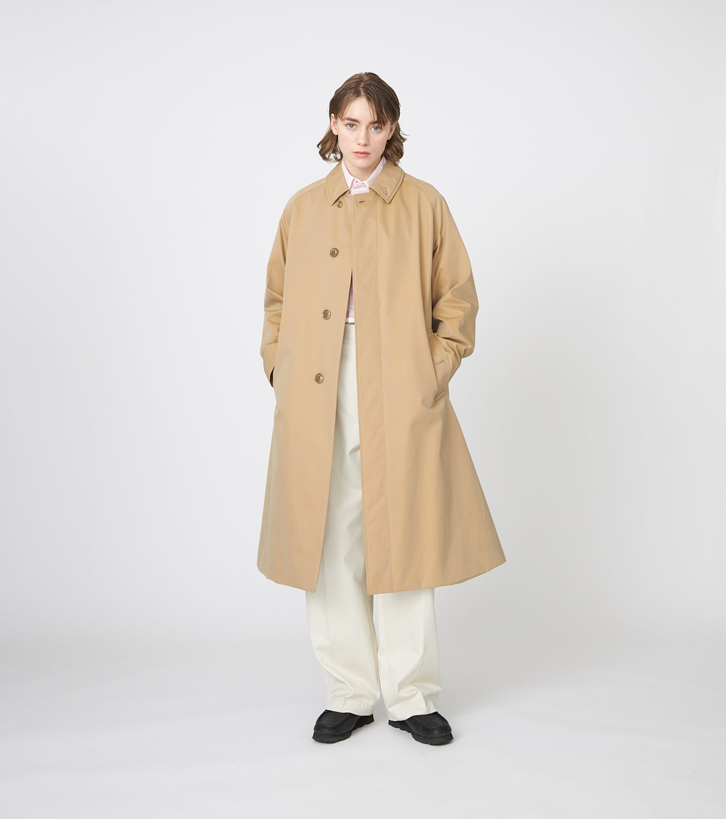 2L Cotton GORE-TEX Balmacaan Coat