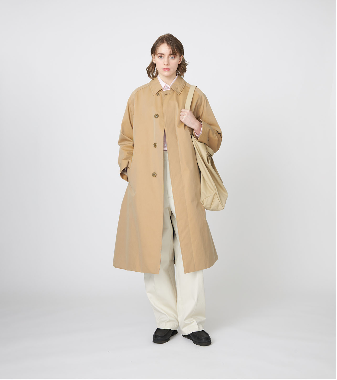 2L Cotton GORE-TEX Balmacaan Coat