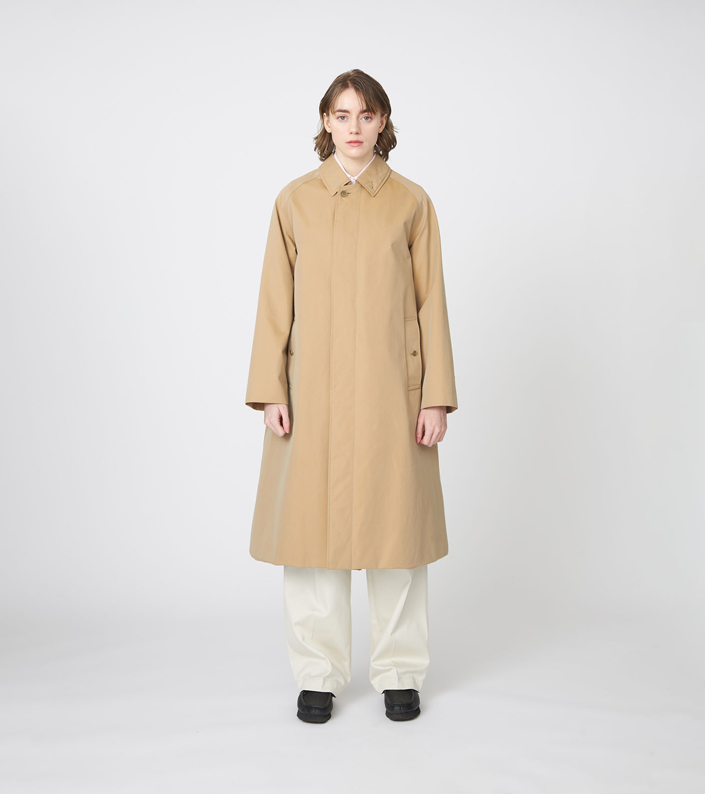 2L Cotton GORE-TEX Balmacaan Coat