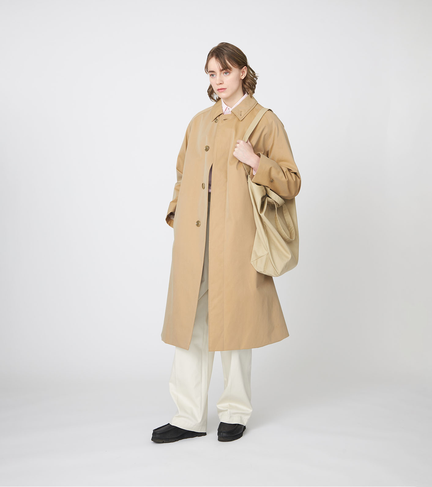2L Cotton GORE-TEX Balmacaan Coat