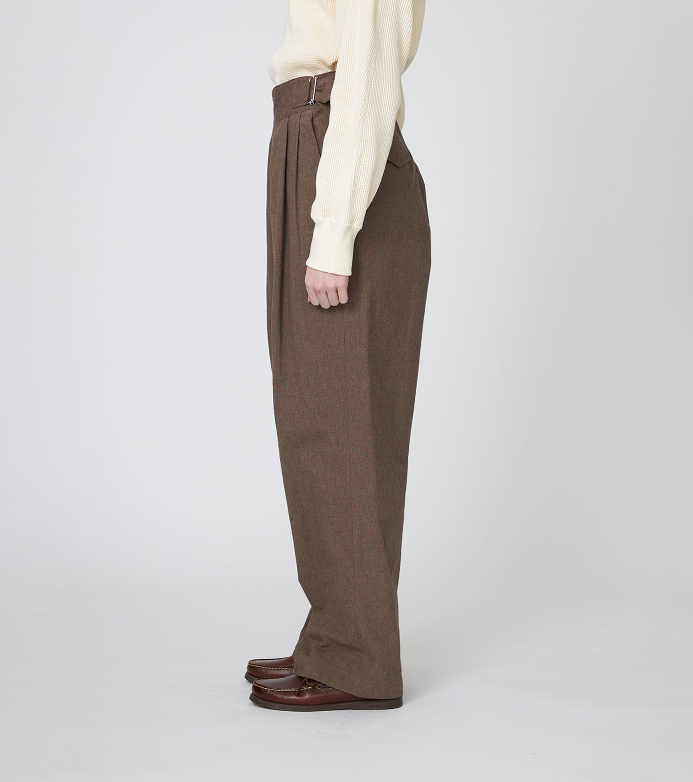 Cotton Buff Cloth Gurkha Pants