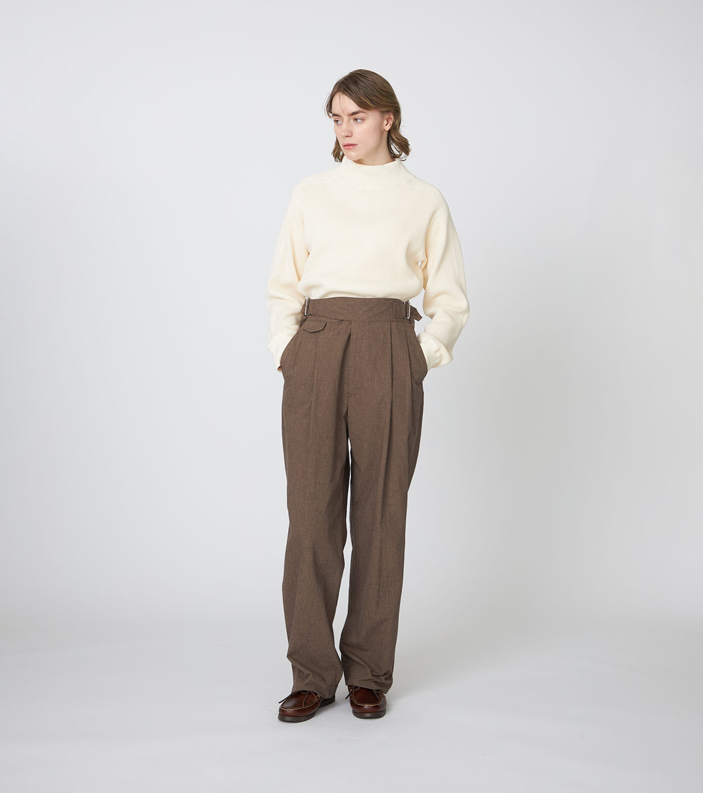 Cotton Buff Cloth Gurkha Pants