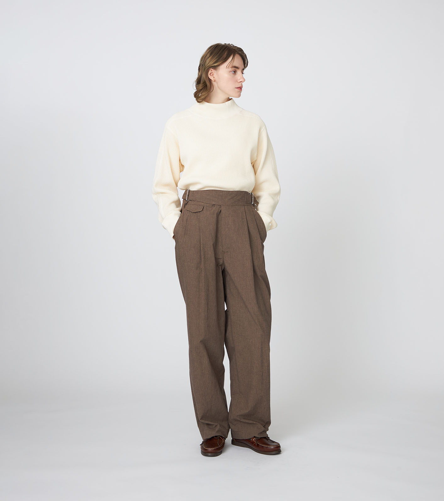 Cotton Buff Cloth Gurkha Pants