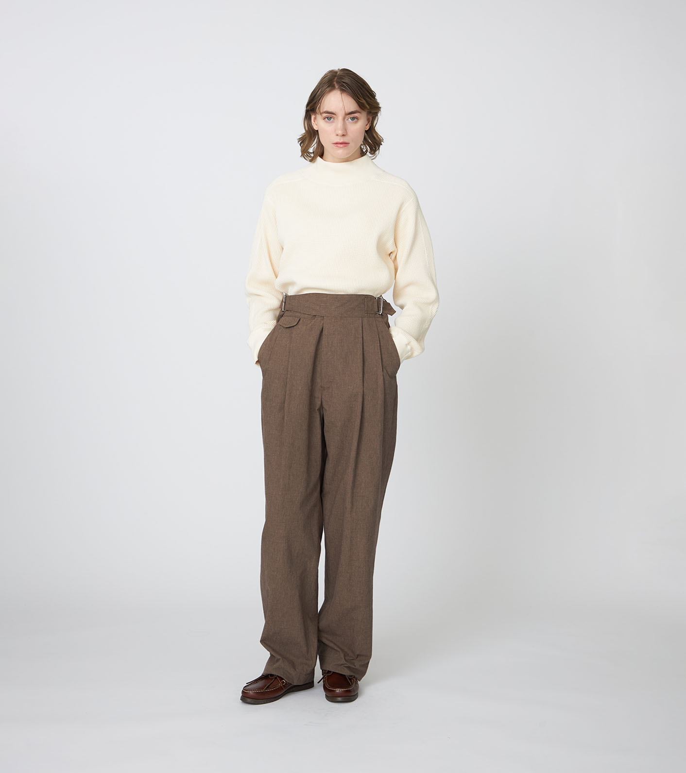 Cotton Buff Cloth Gurkha Pants