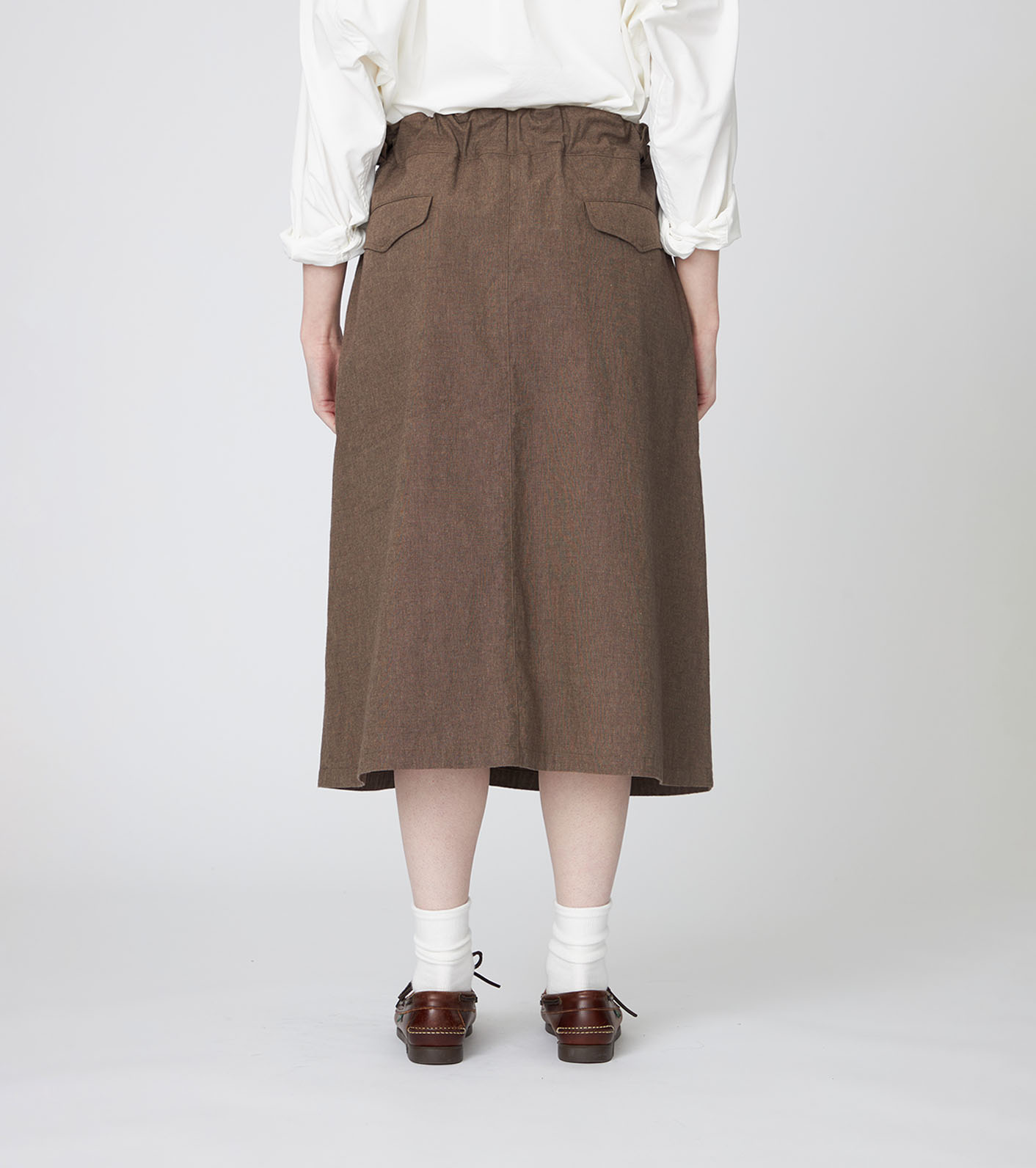 Cotton Buff Cloth Gurkha Skirt
