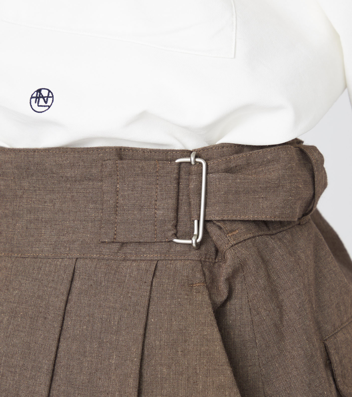 Cotton Buff Cloth Gurkha Skirt