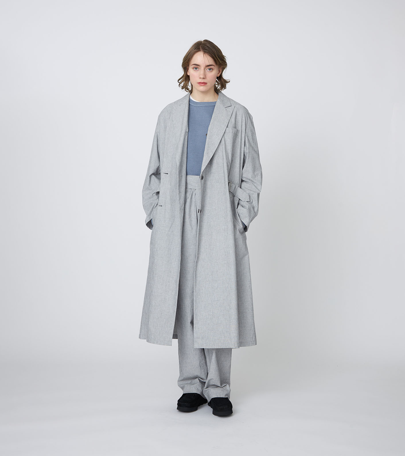 Cotton Buff Cloth Dress