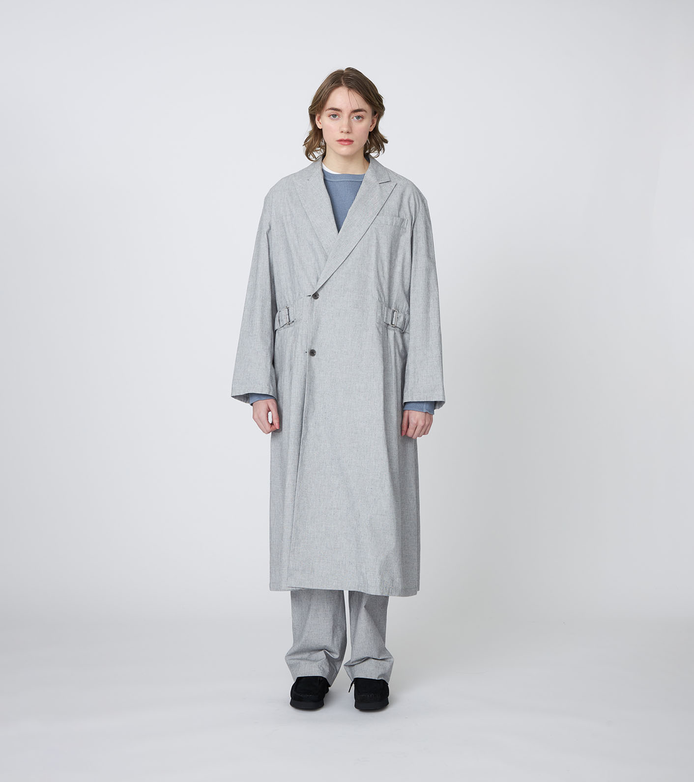 Cotton Buff Cloth Dress