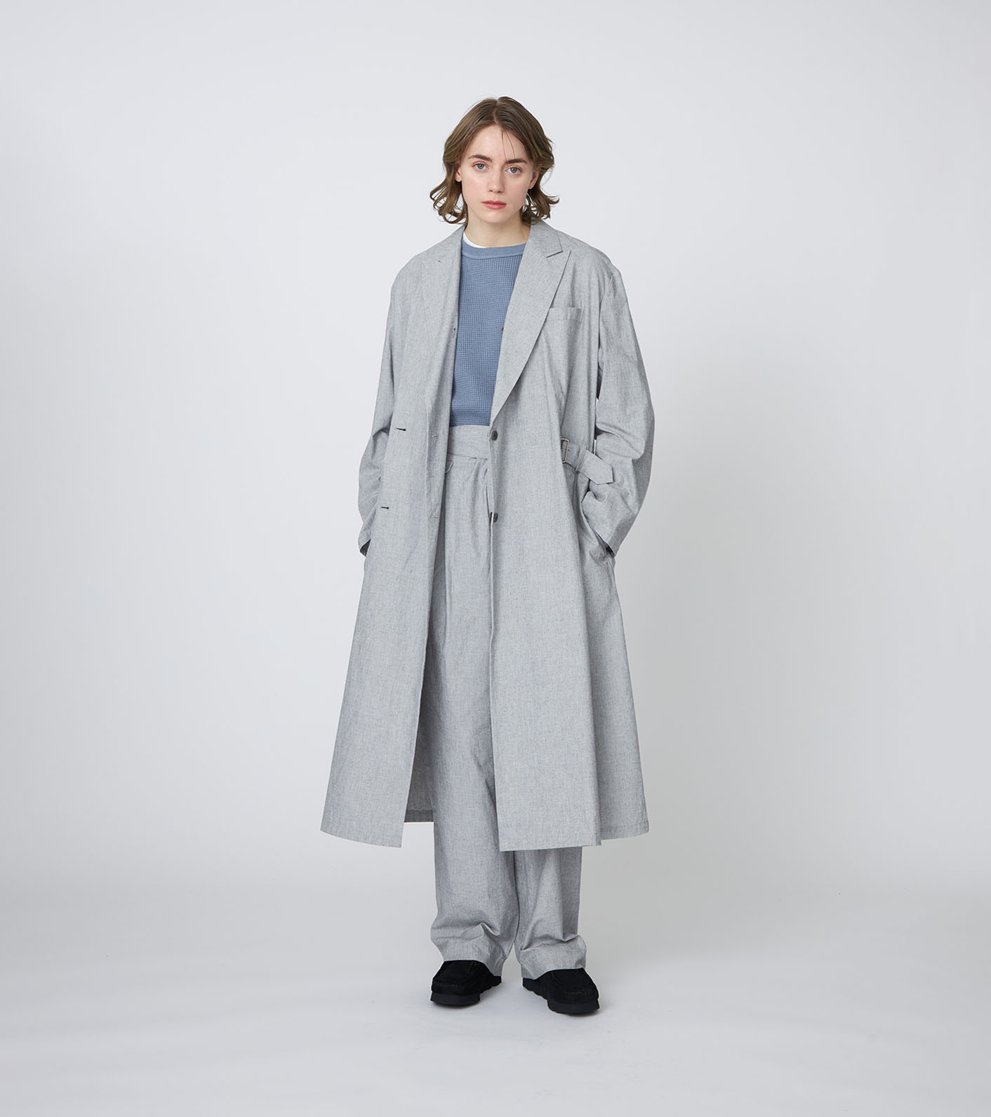Cotton Buff Cloth Dress