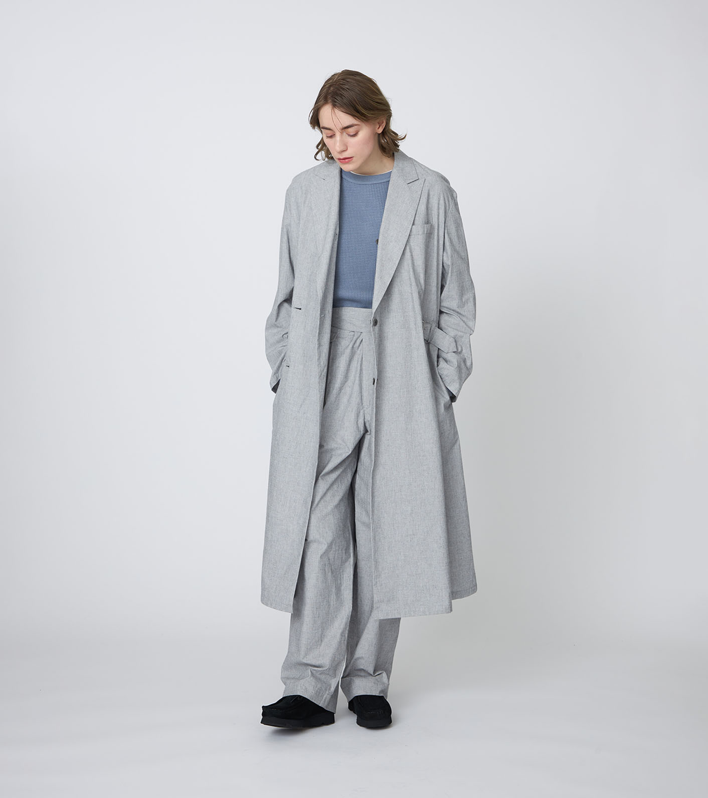 Cotton Buff Cloth Dress