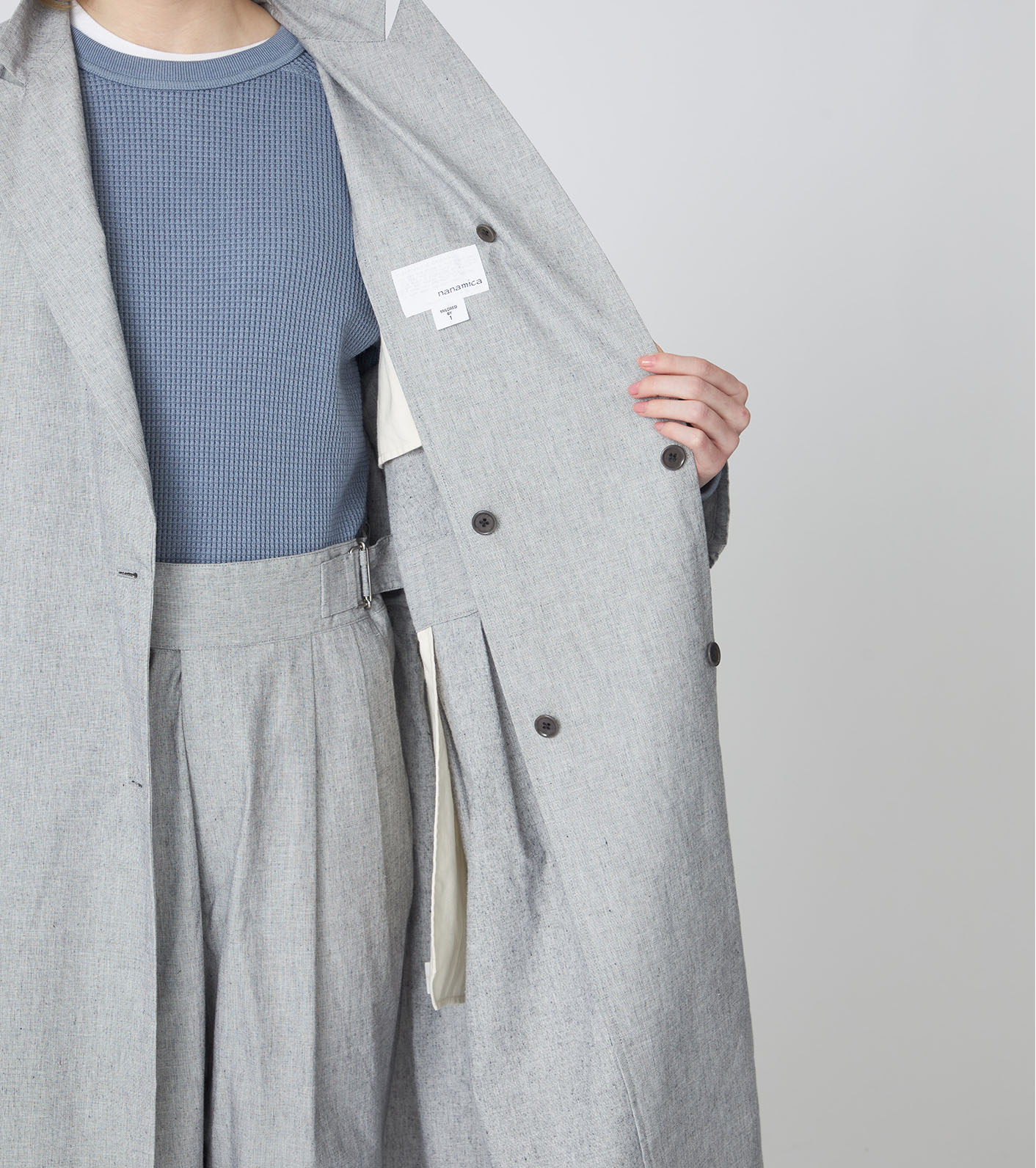 Cotton Buff Cloth Dress