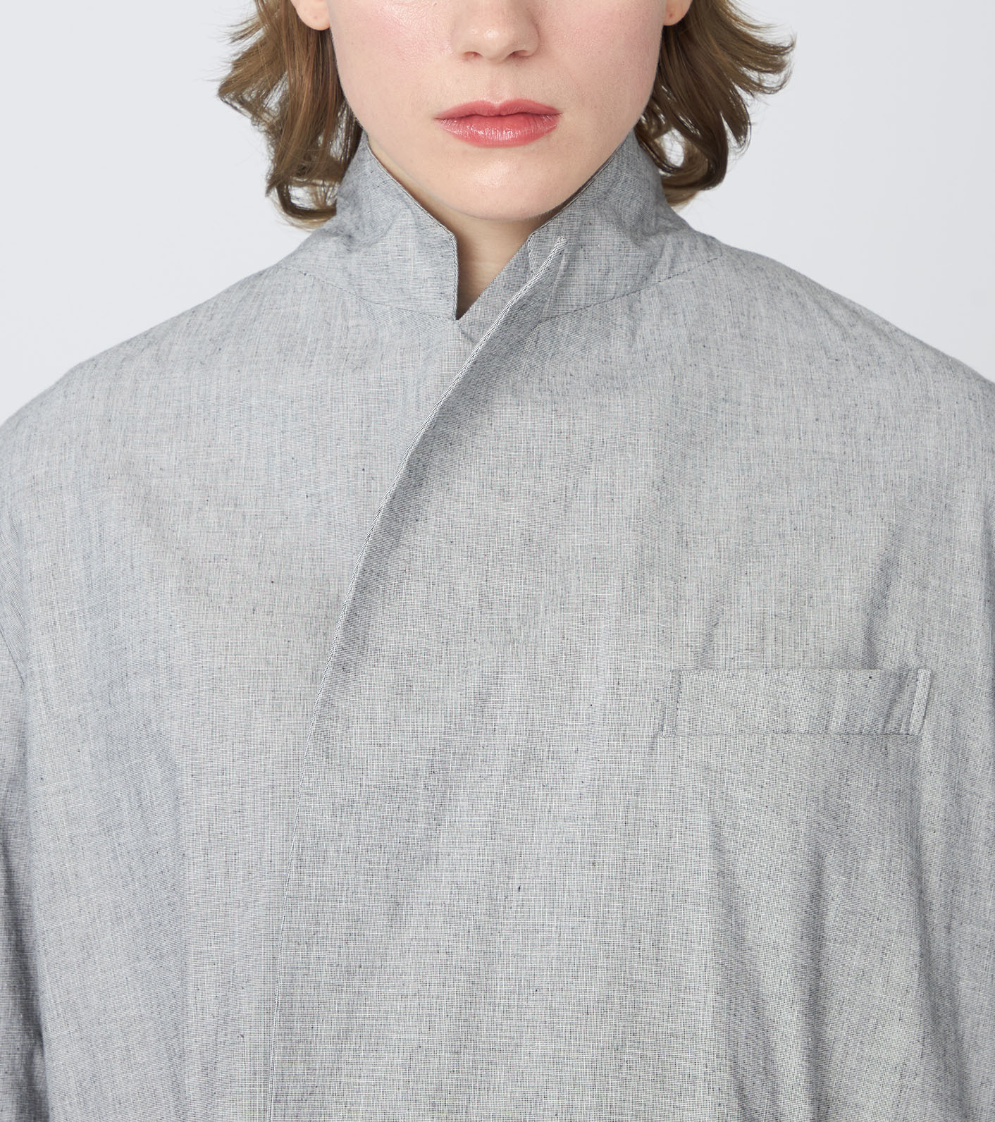 Cotton Buff Cloth Dress