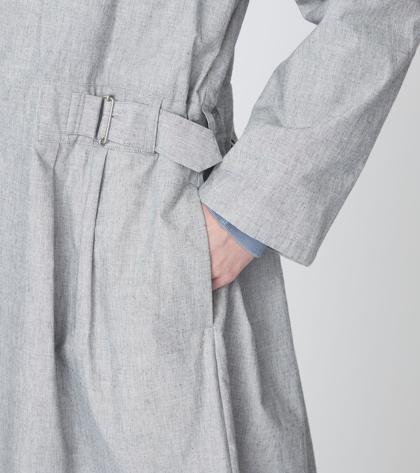 Cotton Buff Cloth Dress