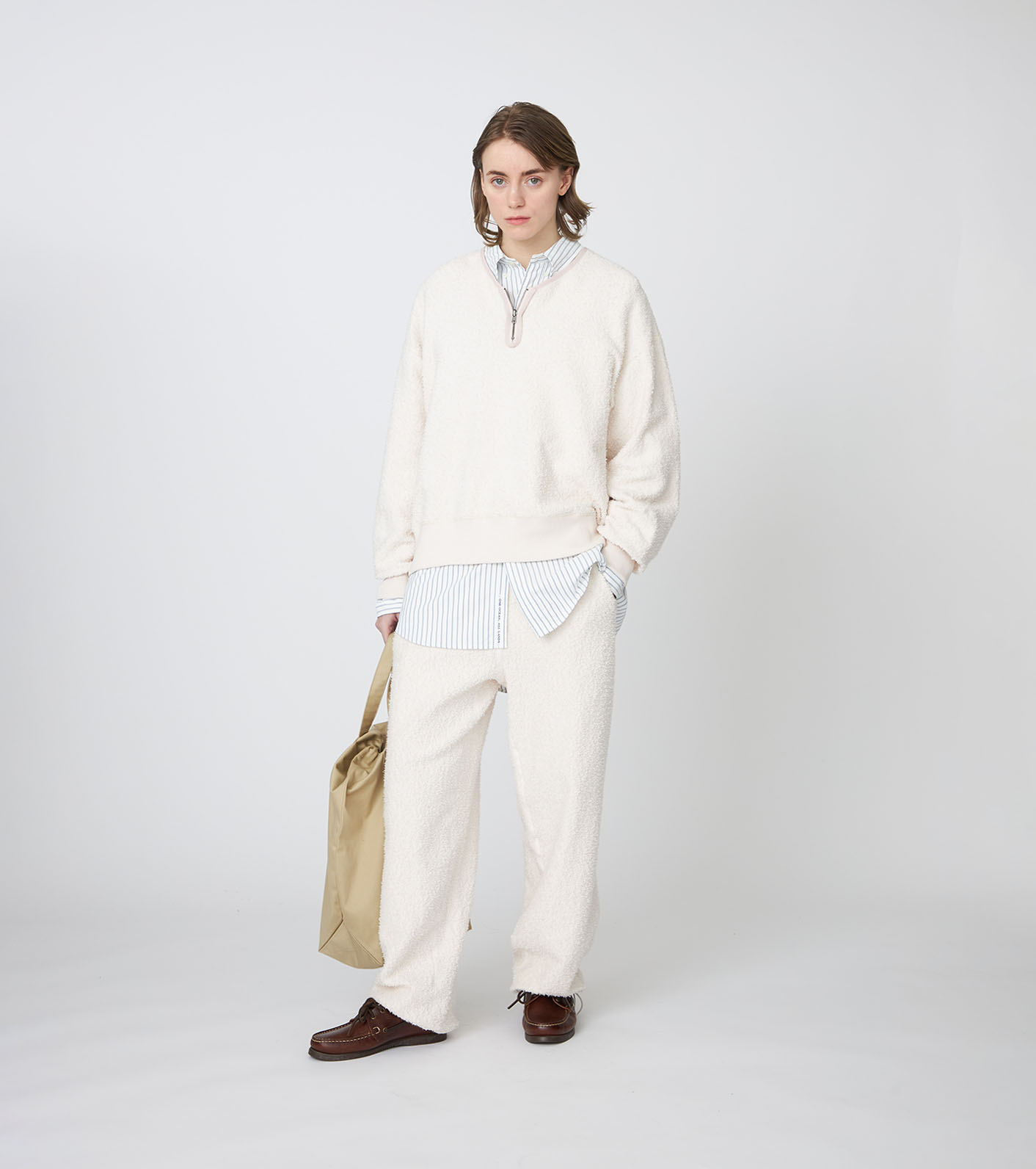Reversible Half Zip Sweat