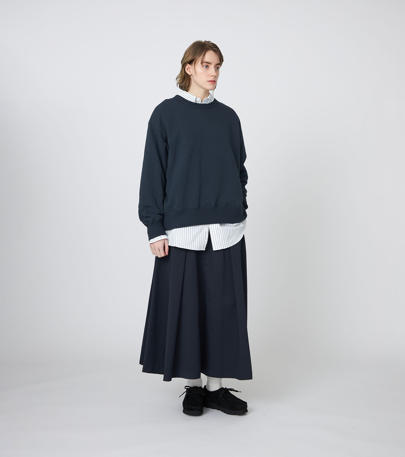Reversible Crew Neck Sweat