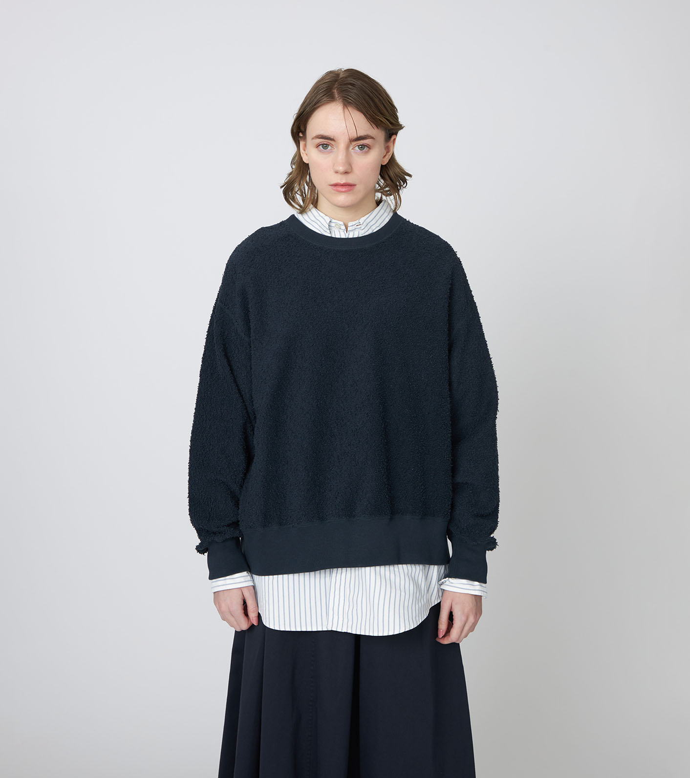 Reversible Crew Neck Sweat