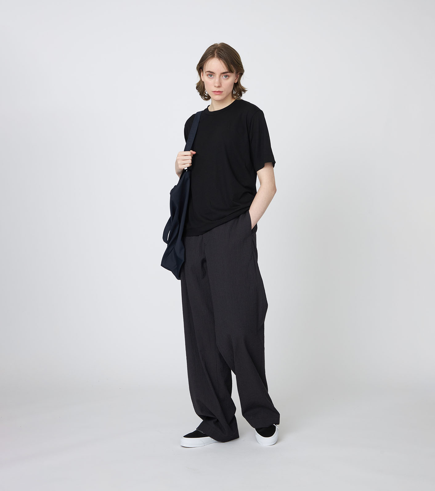 Wool Crew Neck Tee
