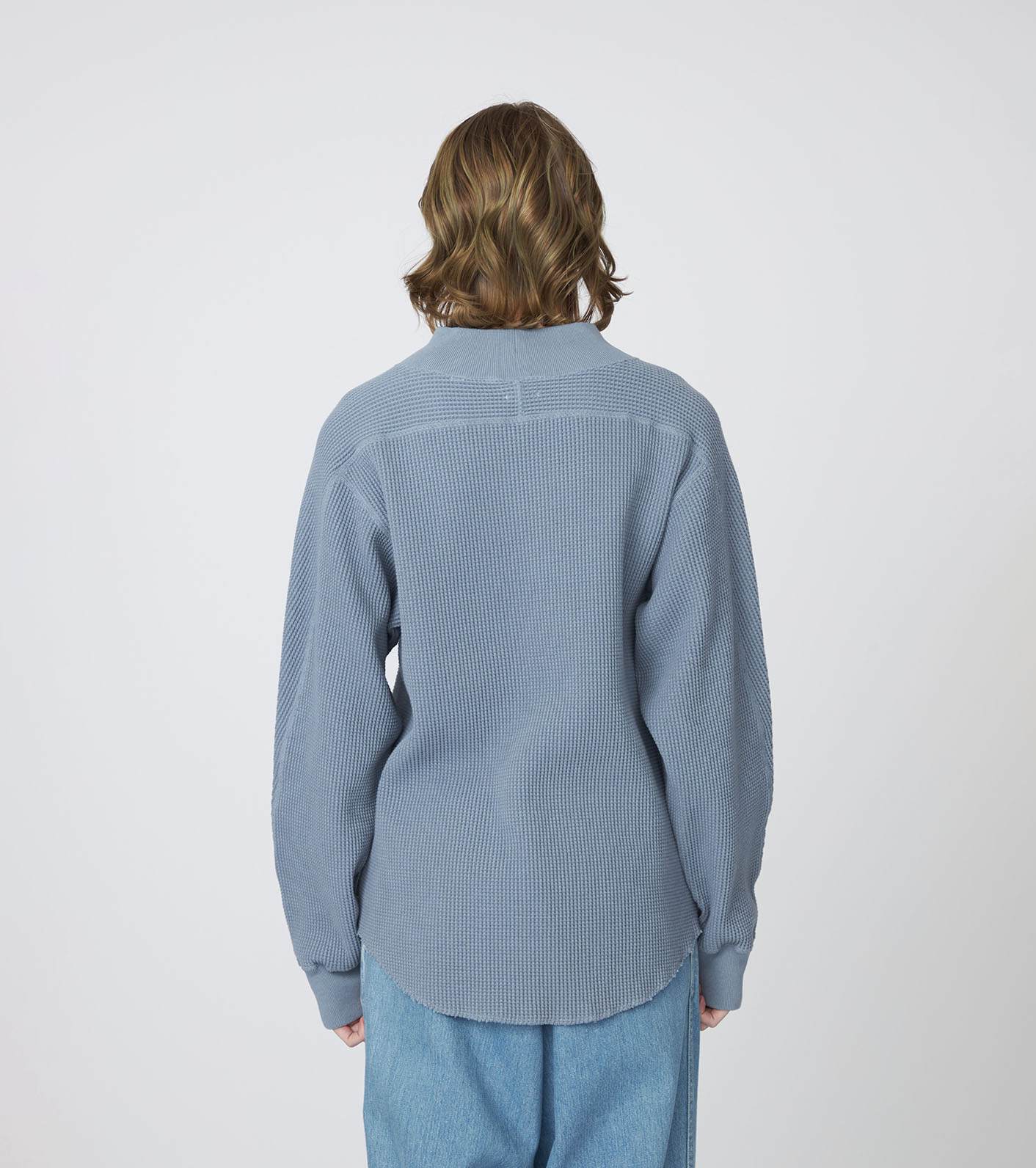Mock Neck Thermal Sweat