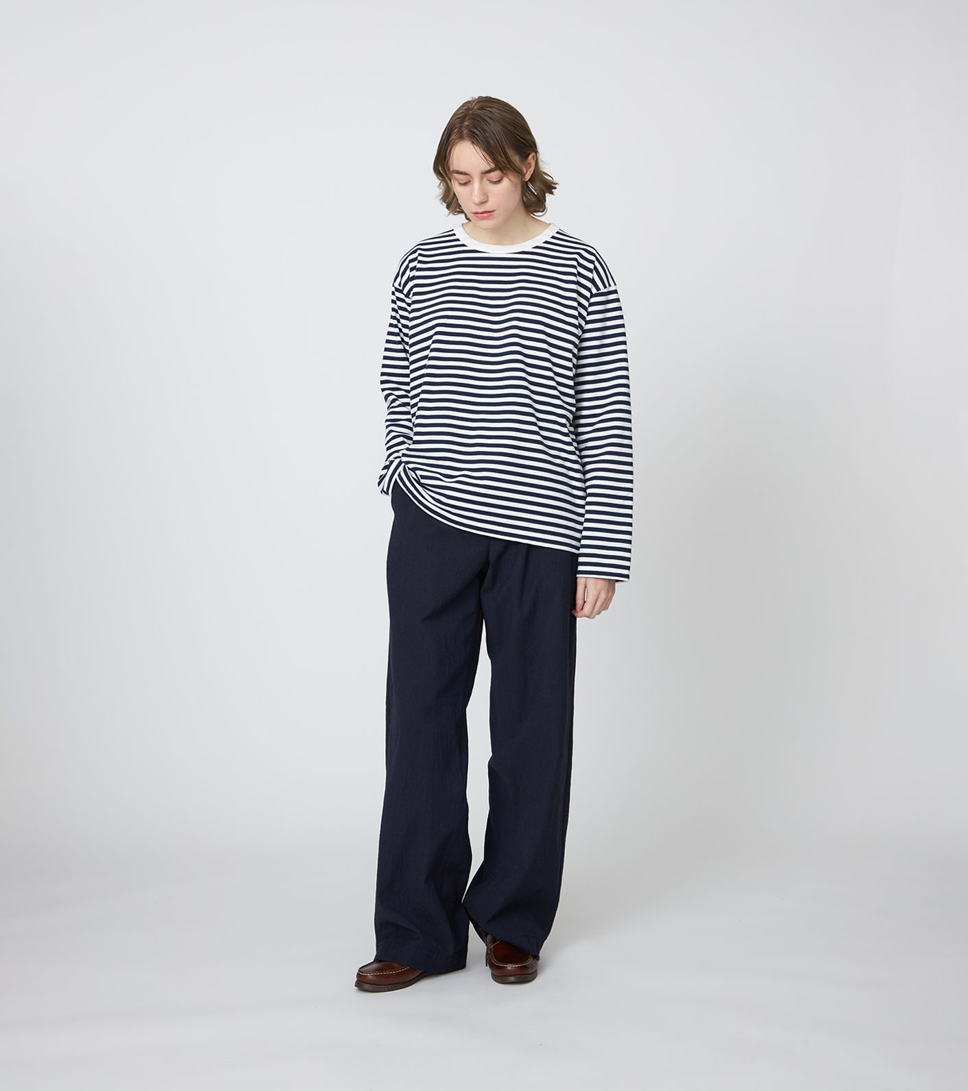 COOLMAX Stripe Jersey L/S Tee