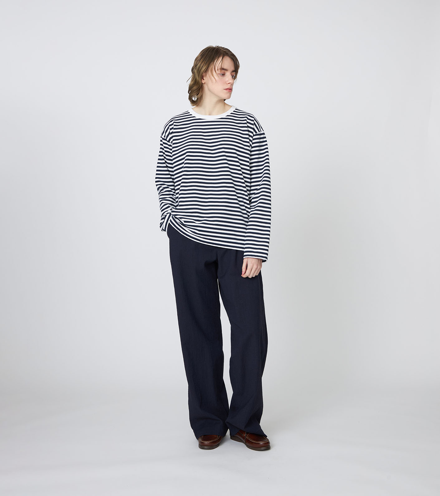 COOLMAX Stripe Jersey L/S Tee