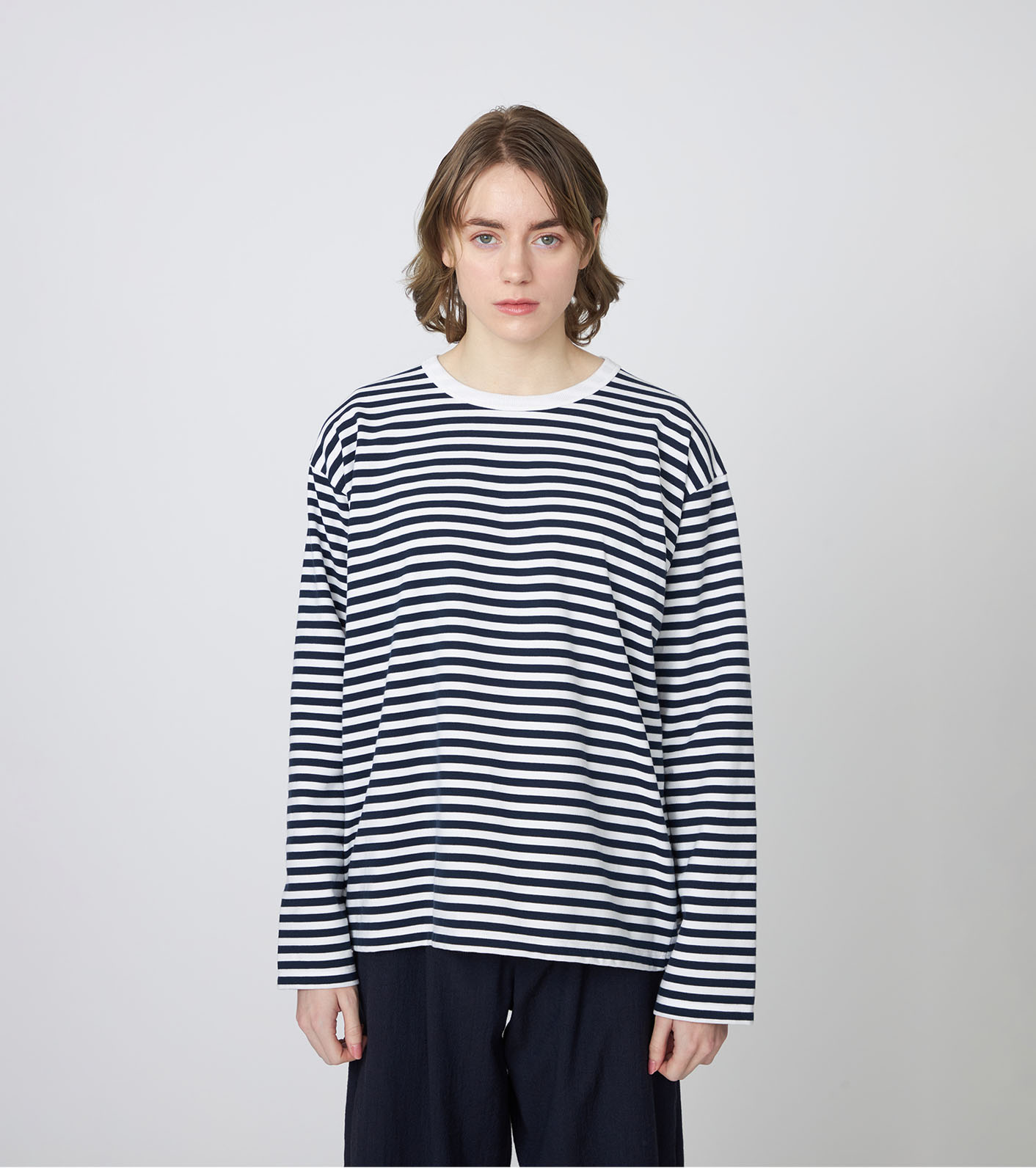 COOLMAX Stripe Jersey L/S Tee