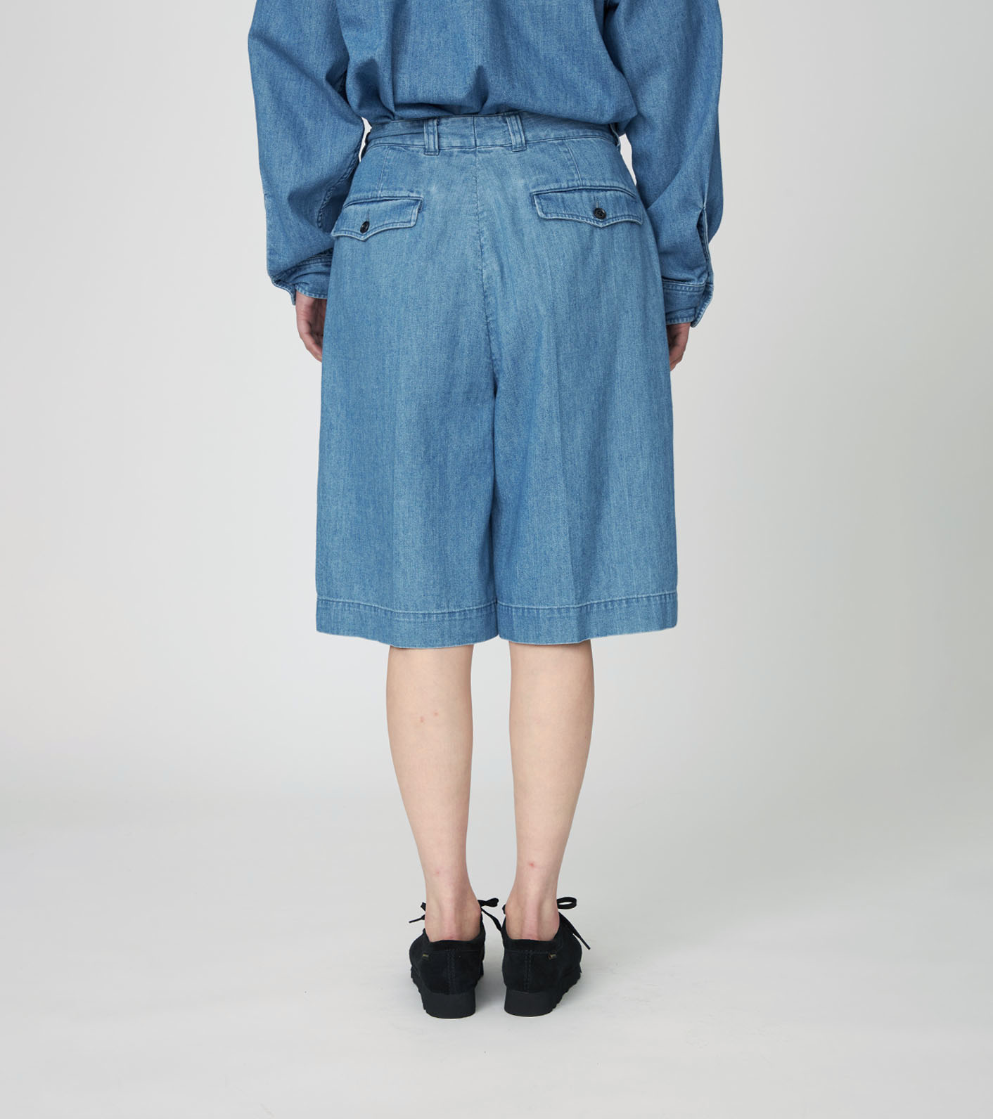 Light Denim Shorts