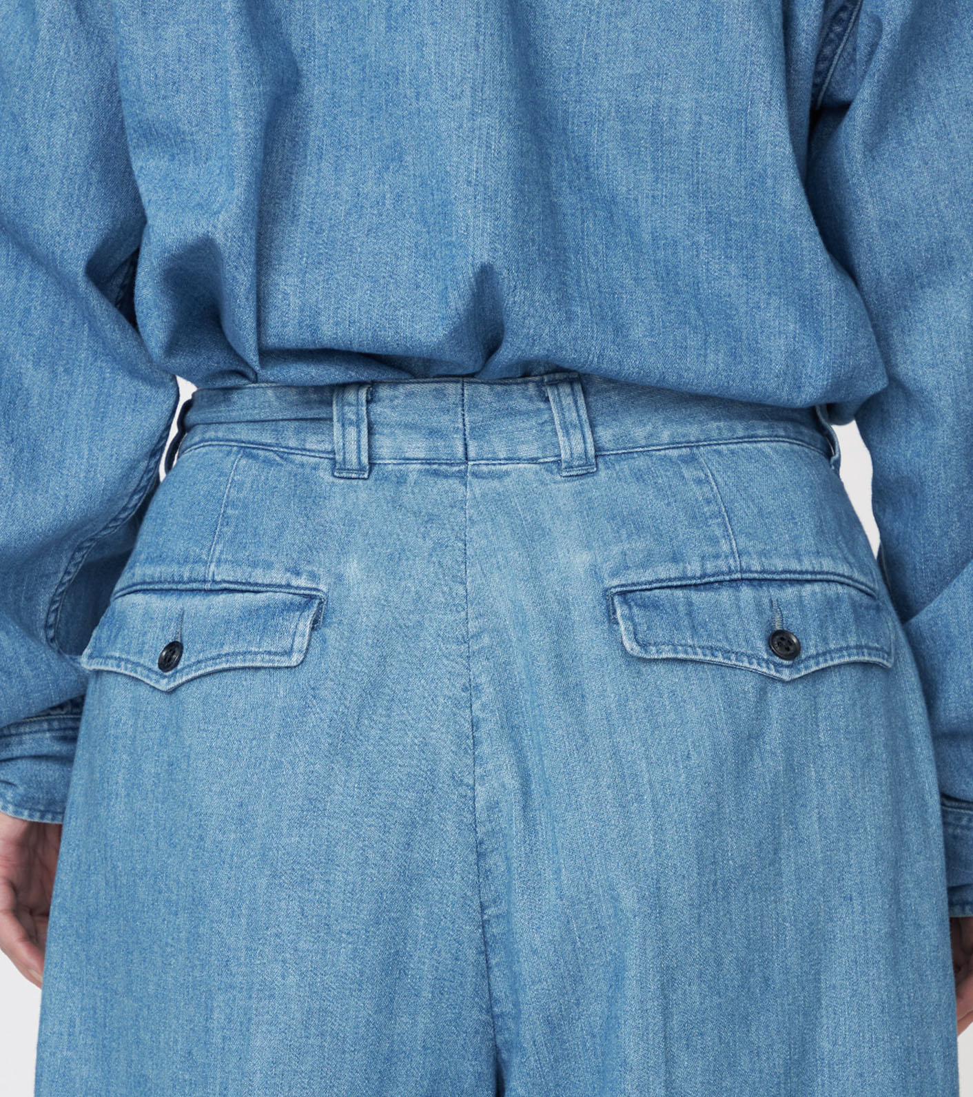 Light Denim Shorts