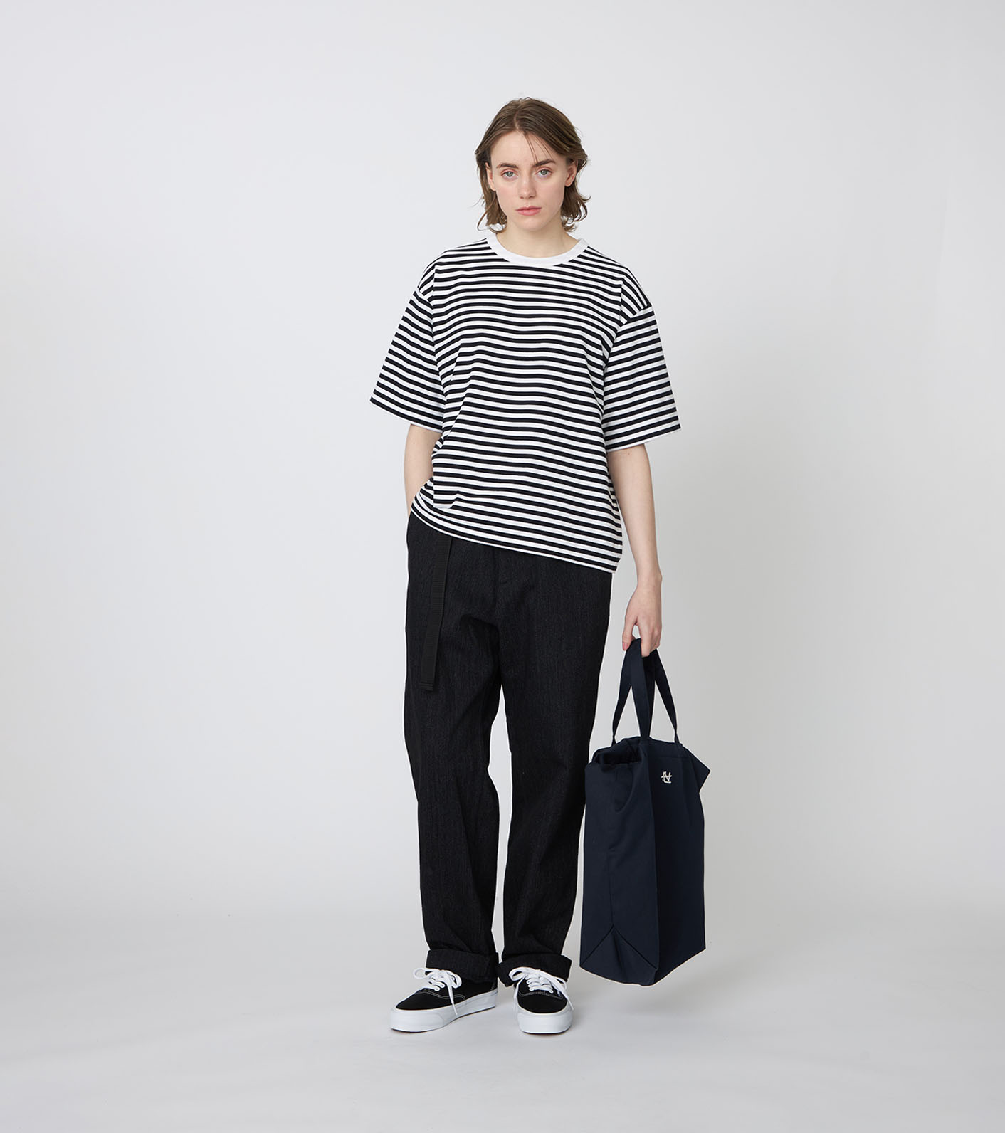 Wide Denim Pants